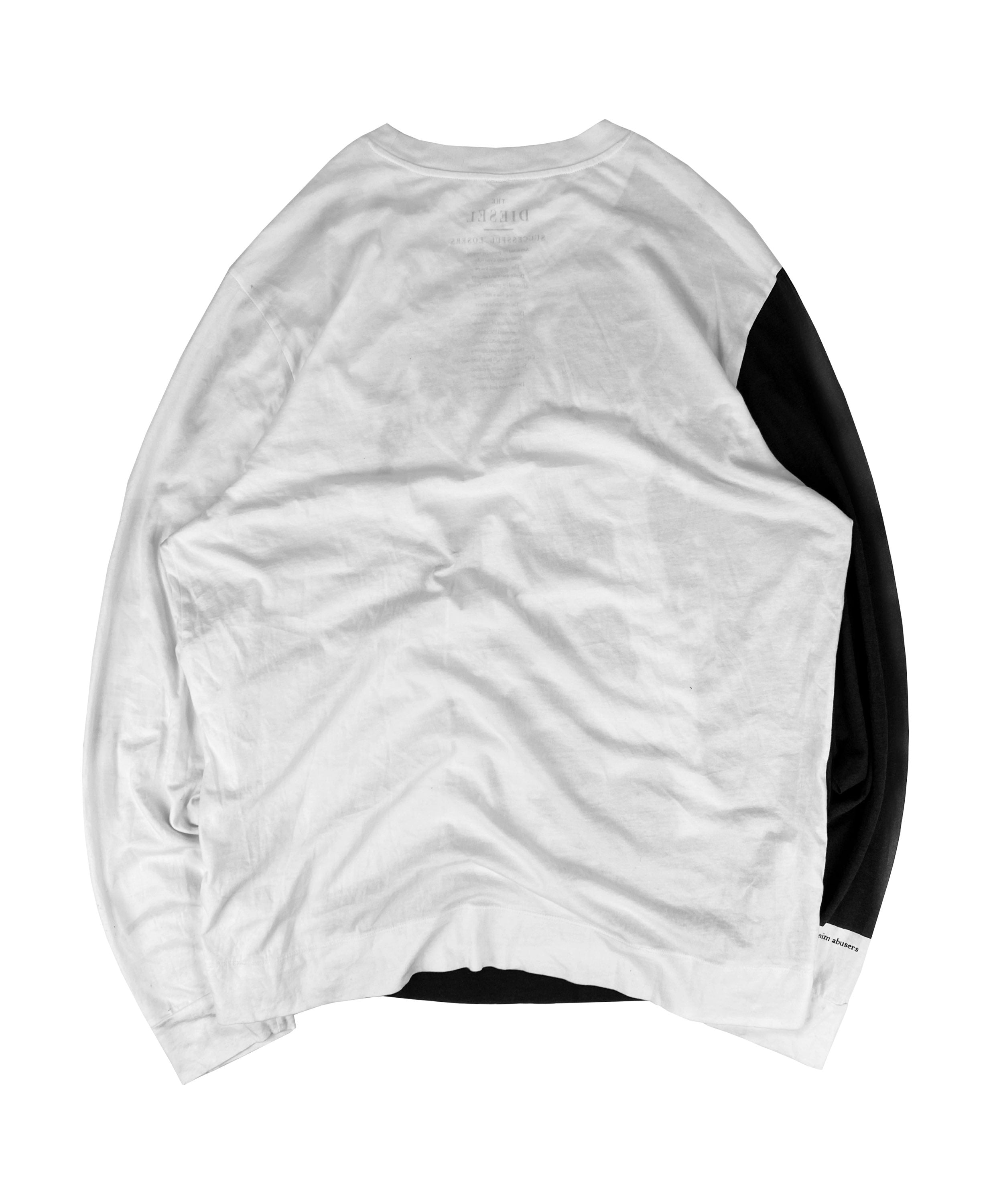 00s Diesel ‘Losers’ Studded Face Negative Longsleeve Shirt