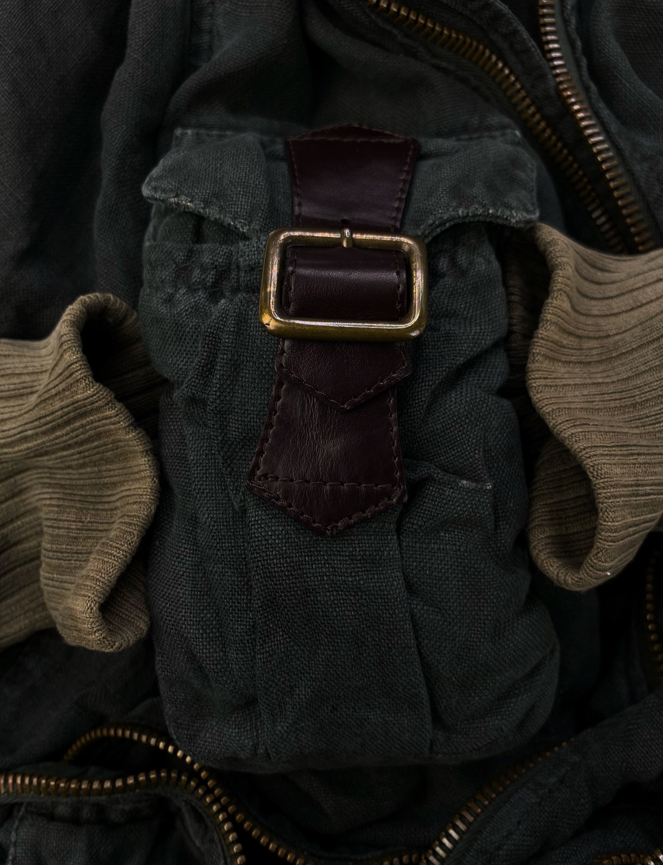 SS03 Dolce &amp; Gabbana ‘3D’ Cargo Pocket Metallic Hunting Jacket