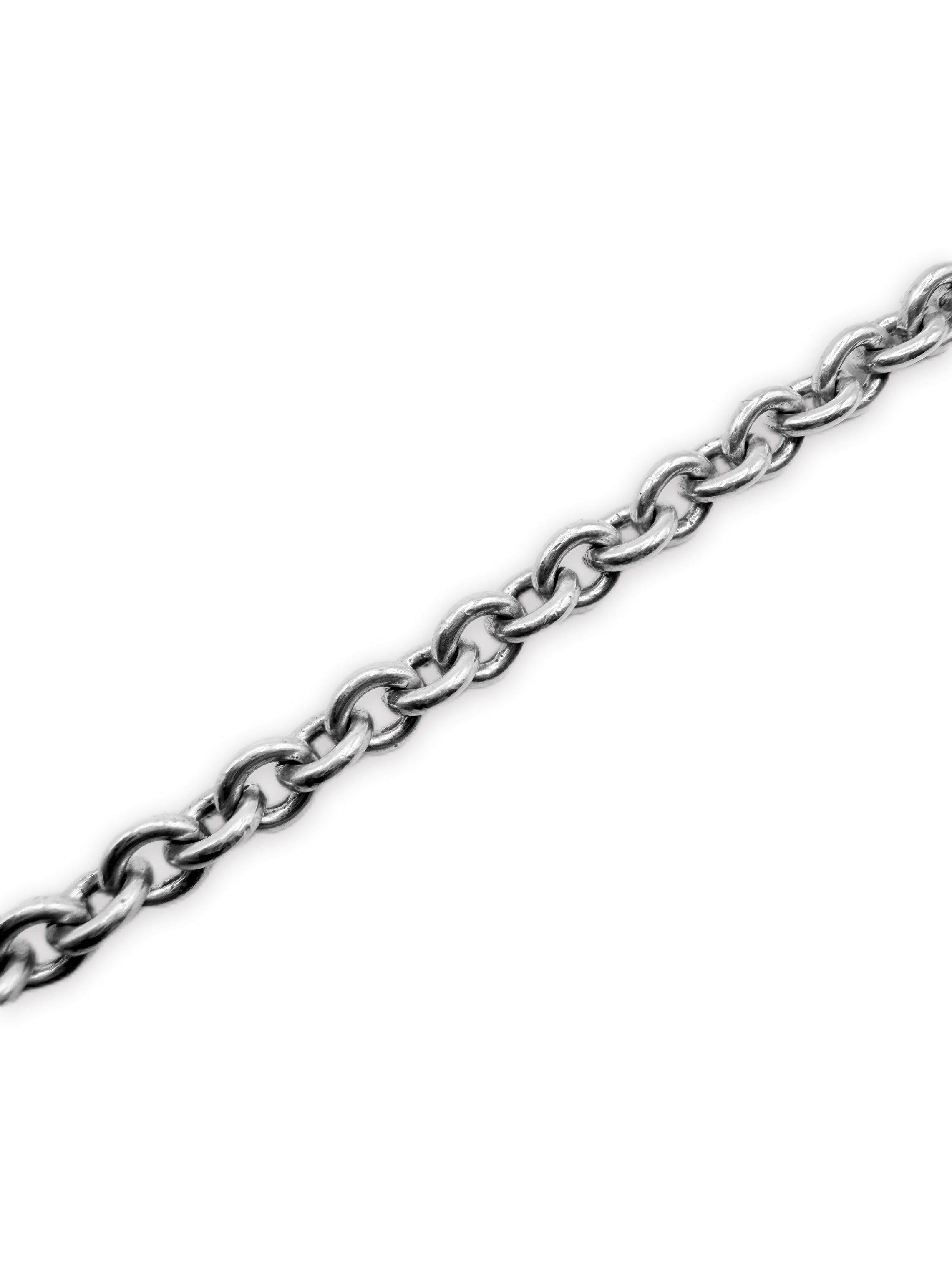 Chrome Hearts NE 20 inch .925 Silver Chain Necklace
