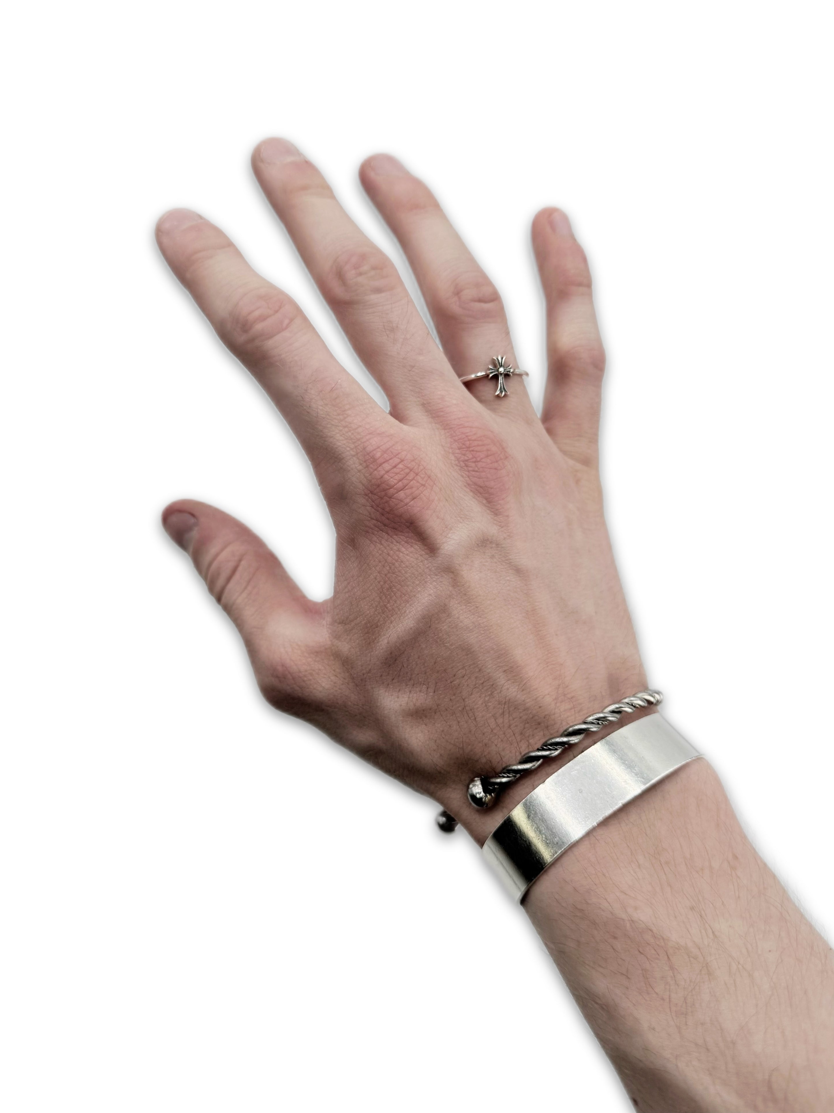 Chrome Hearts Cross Bubblegum .925 Silver Ring