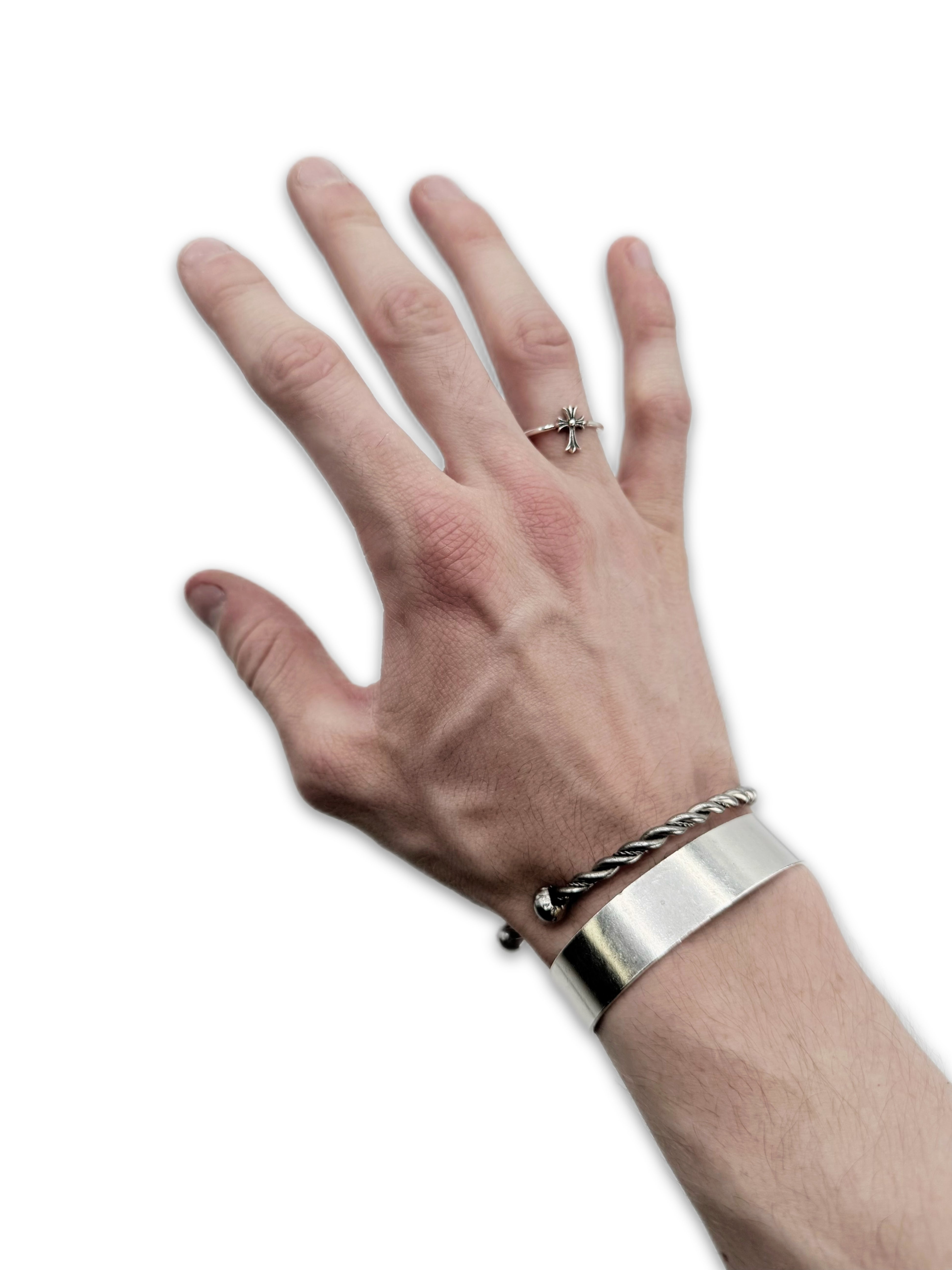 Chrome Hearts Cross Bubblegum .925 Silver Ring