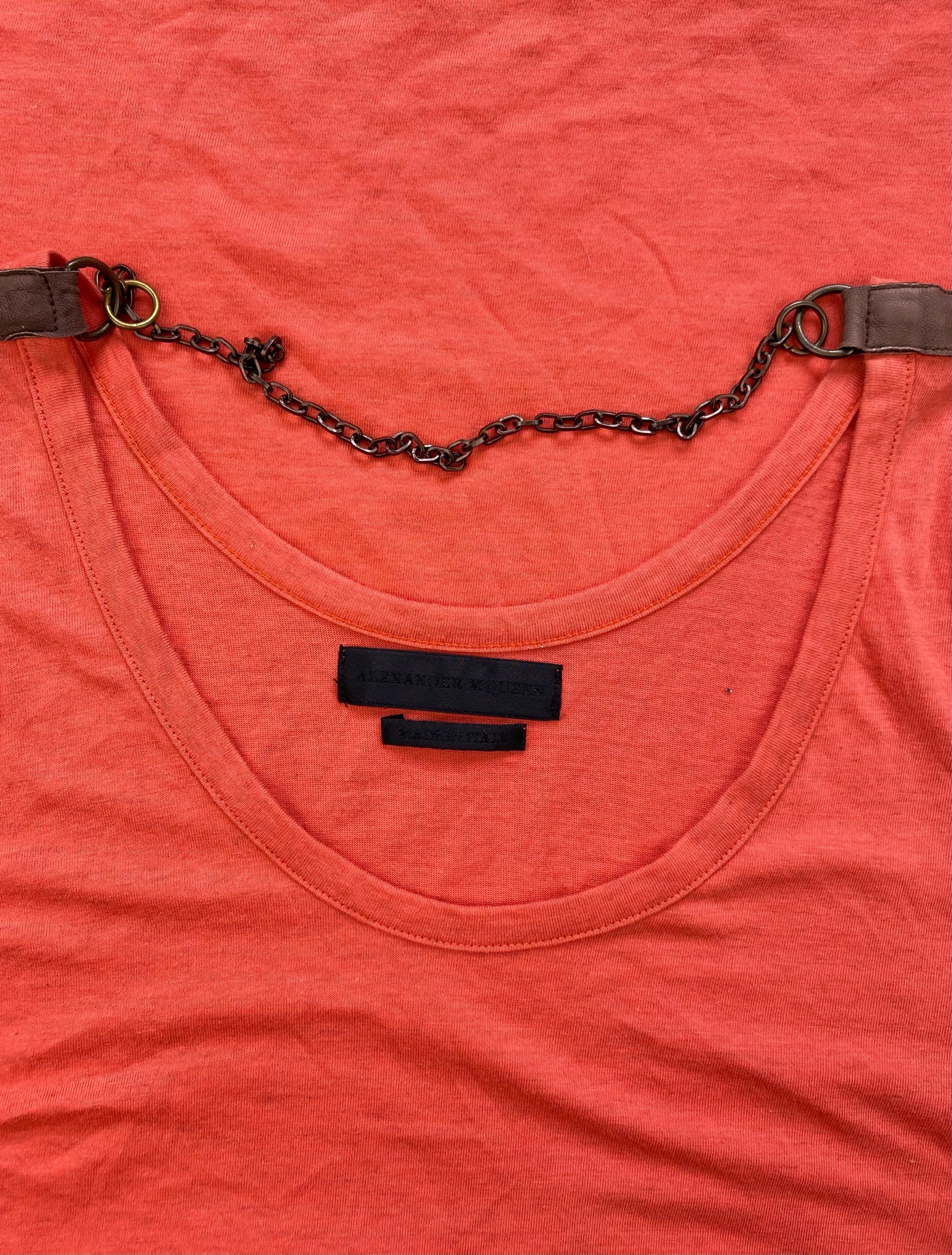 00’s Alexander McQueen Chain Link Sleeveless Tank Top