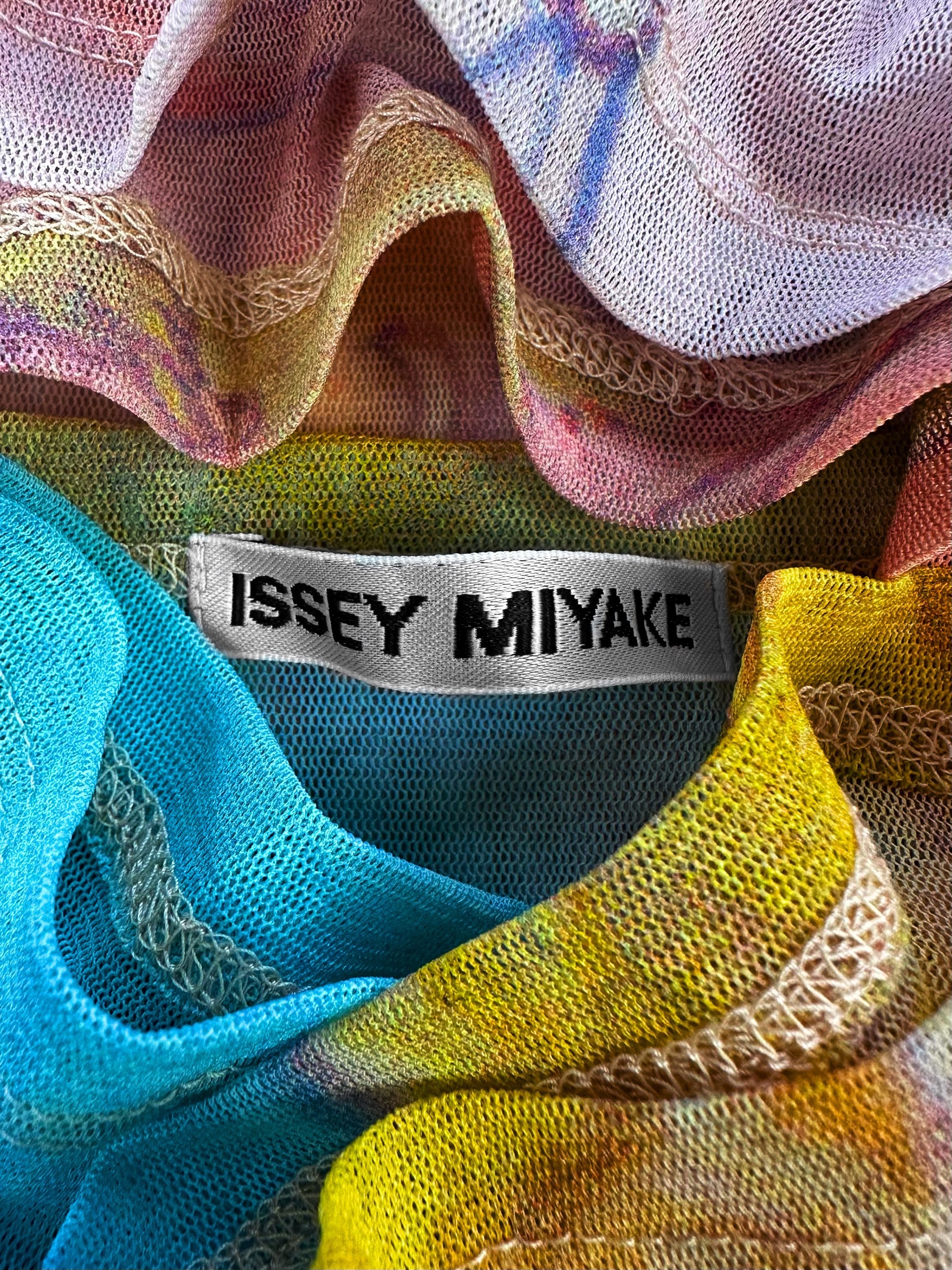 AW04 Issey Miyake x Aya Takano ‘Superflat’ Mesh T-Shirt