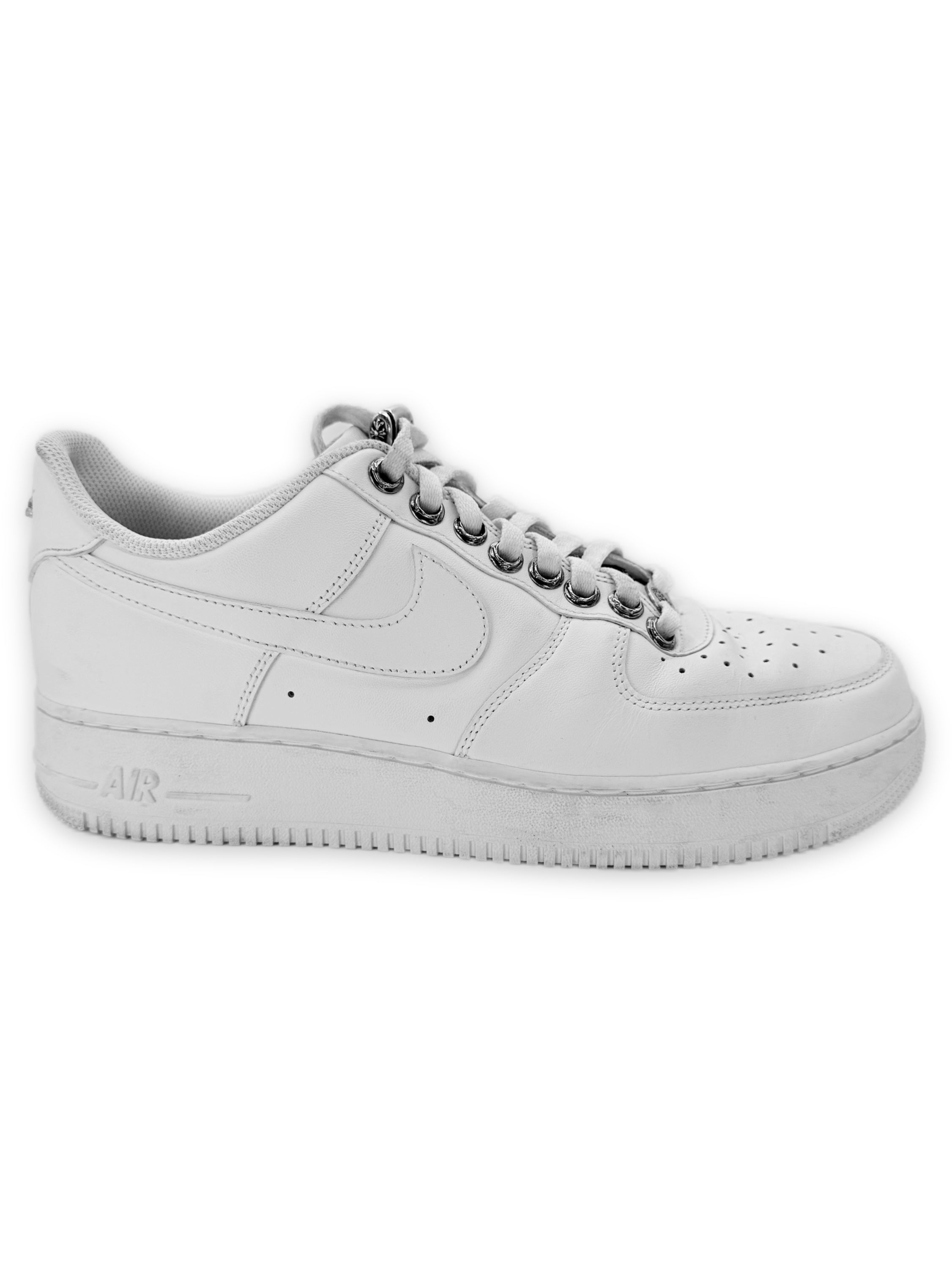 Chrome Hearts x Nike ‘Air Force 1’ .925 Silver Dagger Sneakers