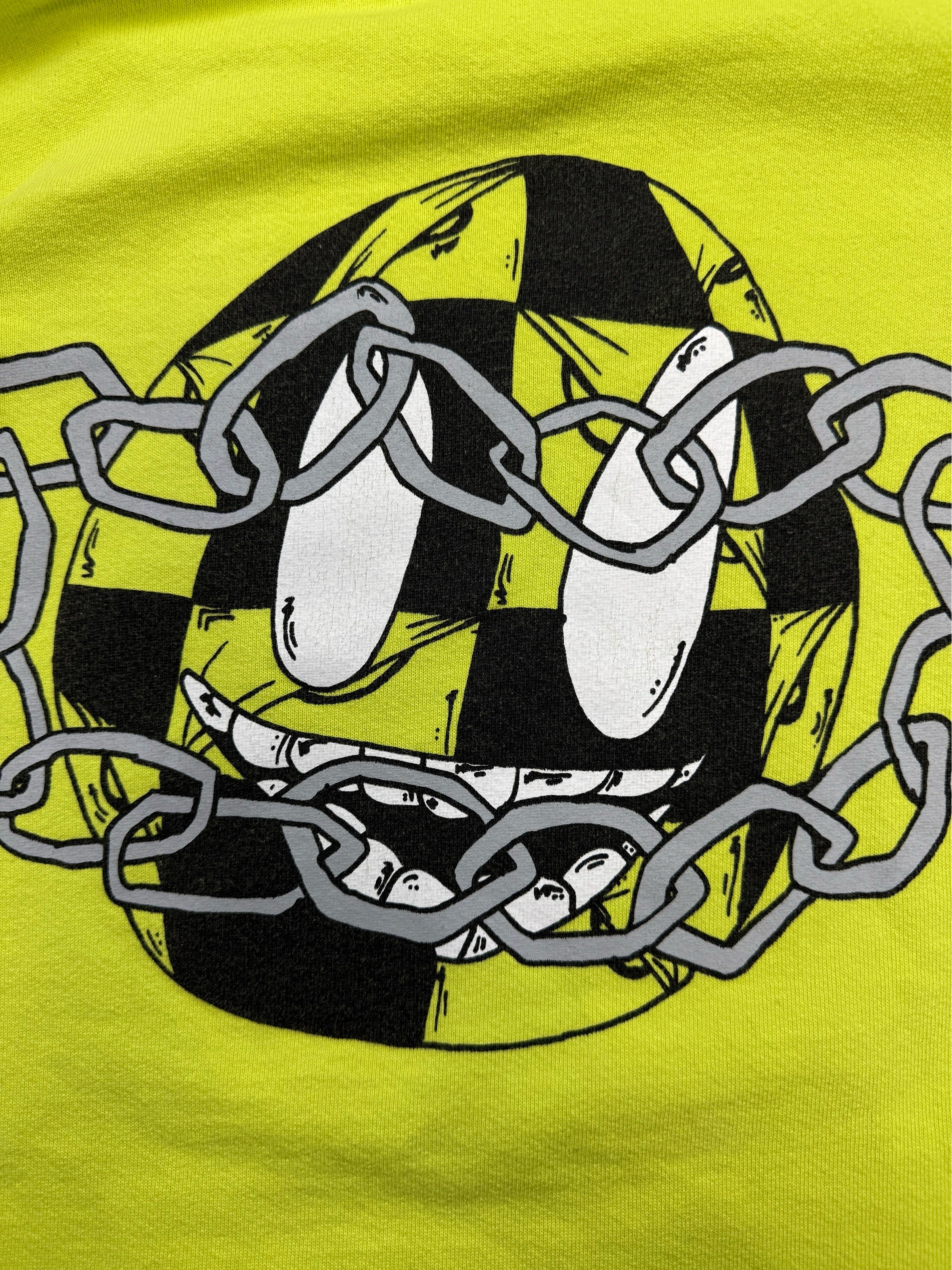 Chrome Hearts x Matty Boy Lime Green ‘Chain Game’ Hoodie