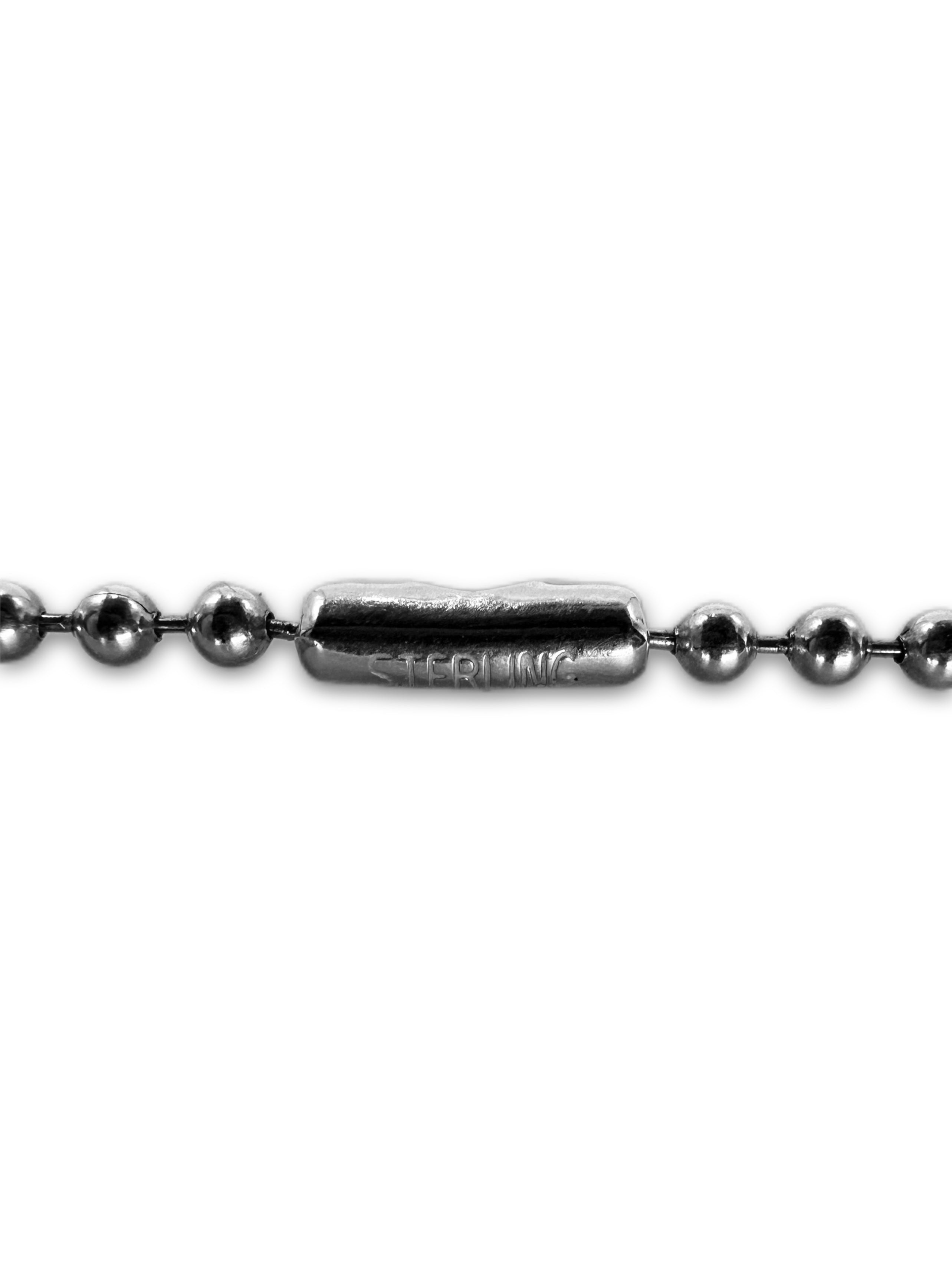 Chrome Hearts 20 in .925 Silver Ball Chain Necklace