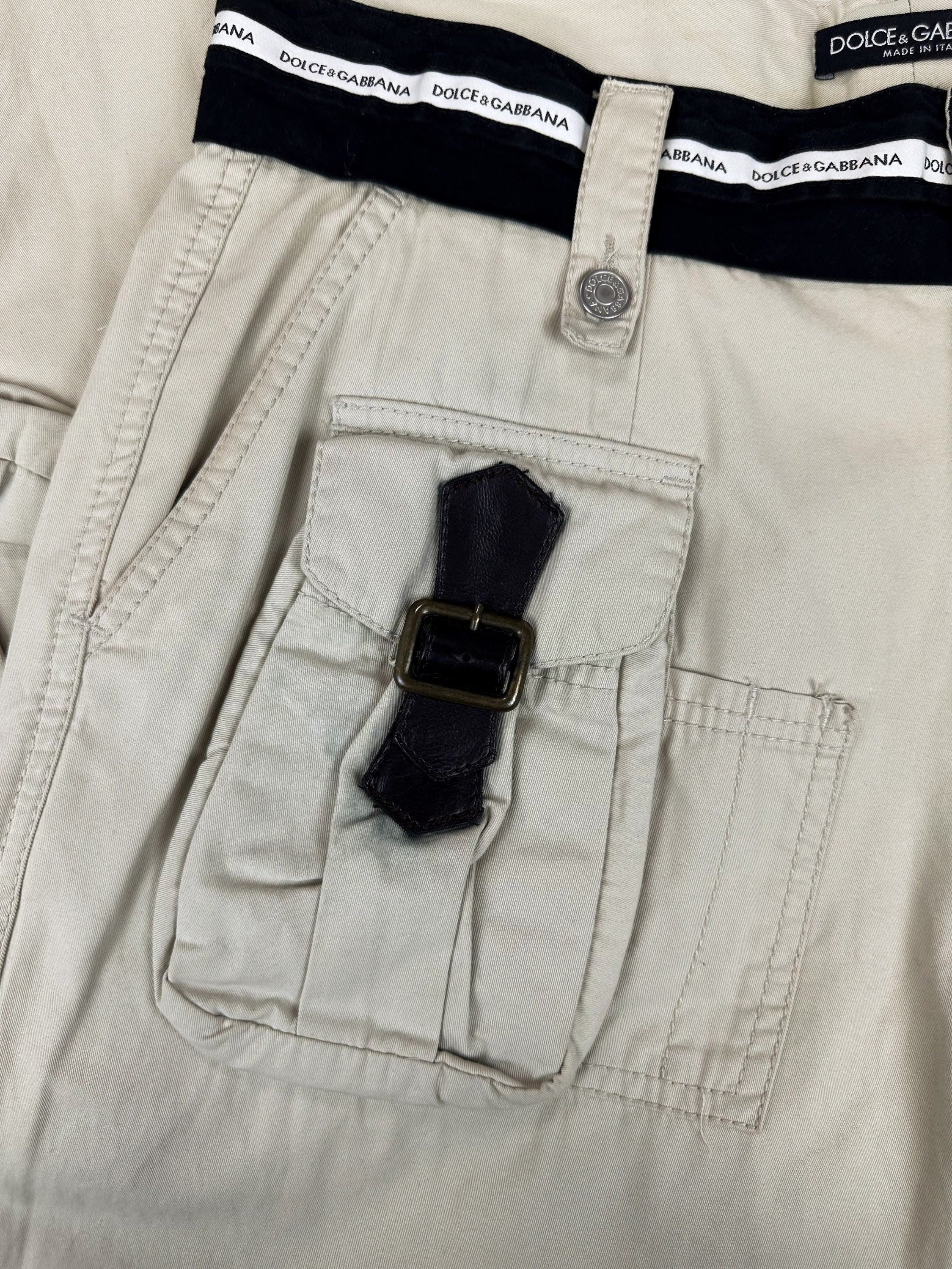 SS05 Dolce & Gabbana ‘Hunting’ Multi Pocket Cargo Pants