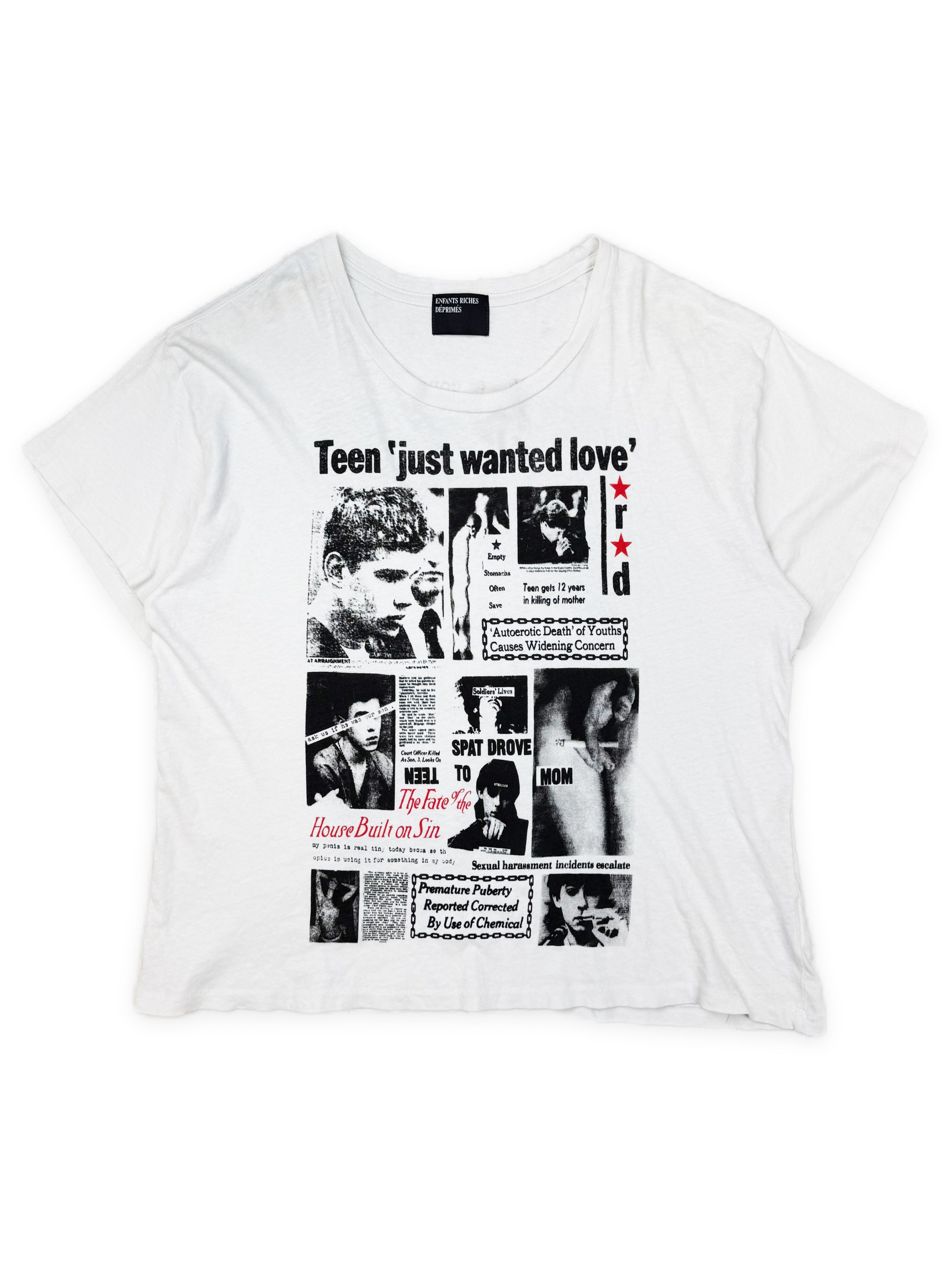 Enfants Riches Deprimes Kid Star ‘Teen Just Wanted Love’ T-Shirt
