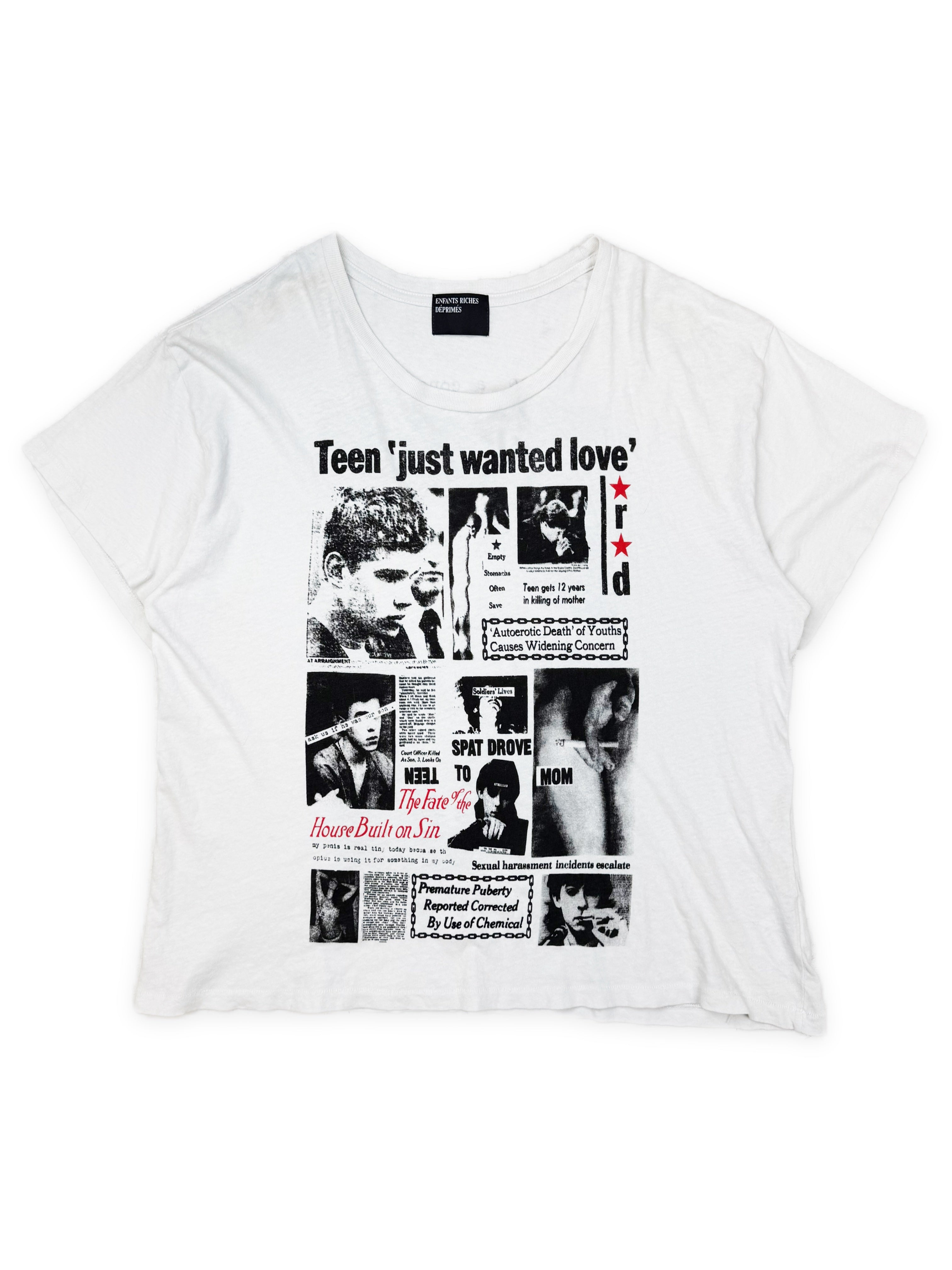 Enfants Riches Deprimes Kid Star ‘Teen Just Wanted Love’ T-Shirt