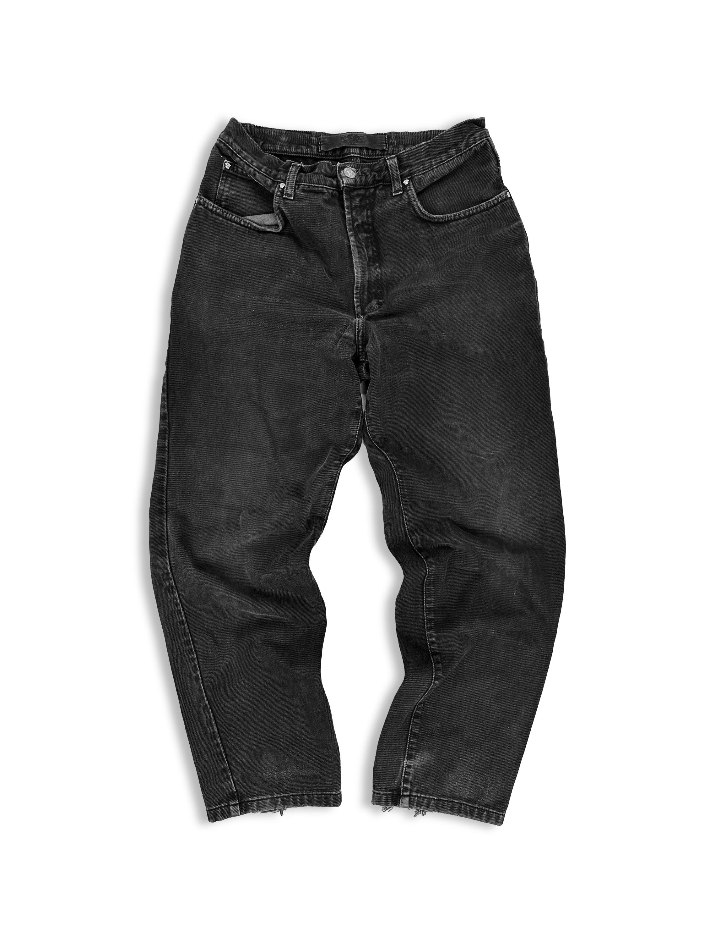 Versace Ash Wash Wide Cut Denim