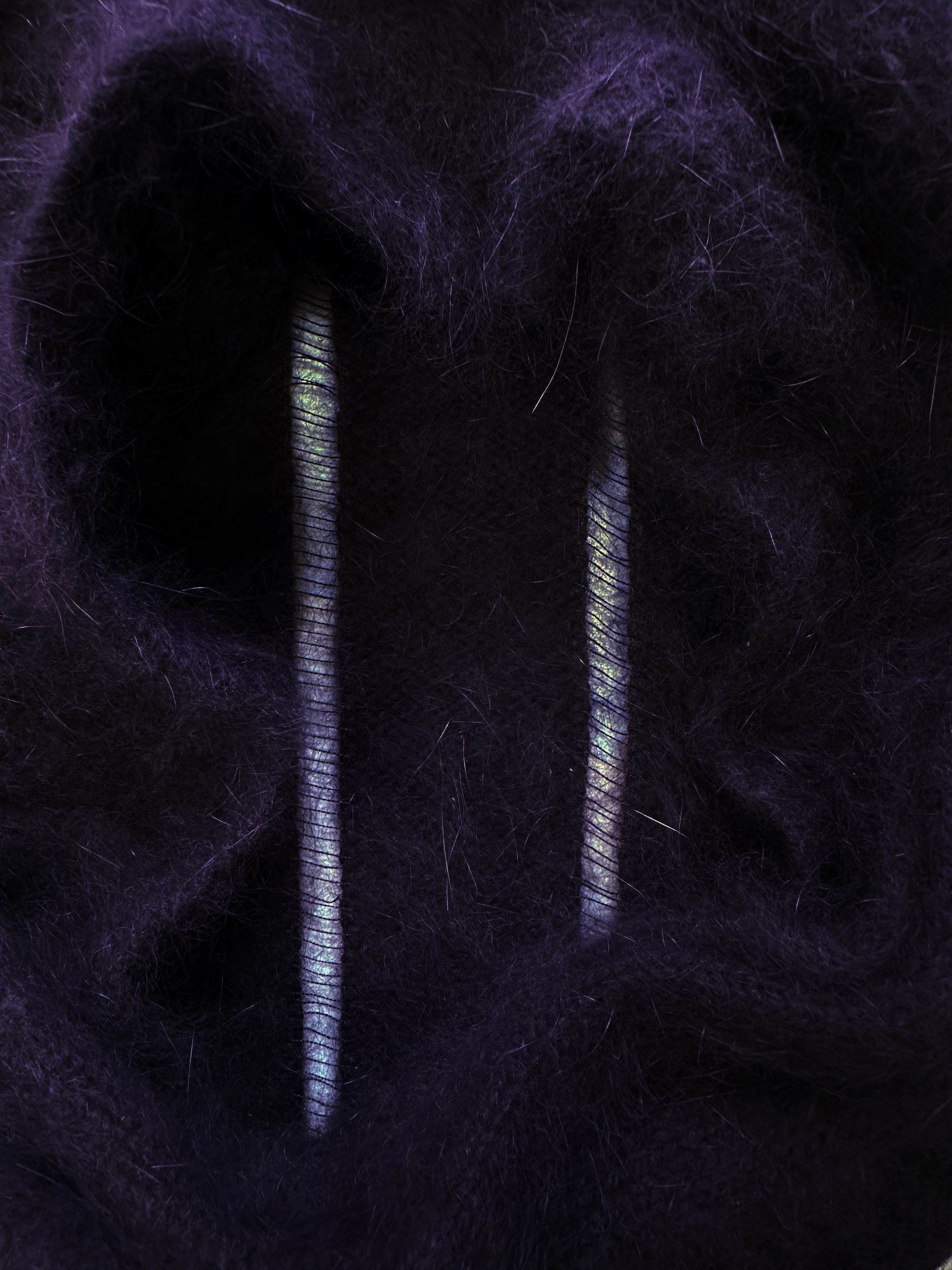 90s Yves Saint Laurent Rive Gauche ‘Angora’ Knit Loose Gauge Sweater