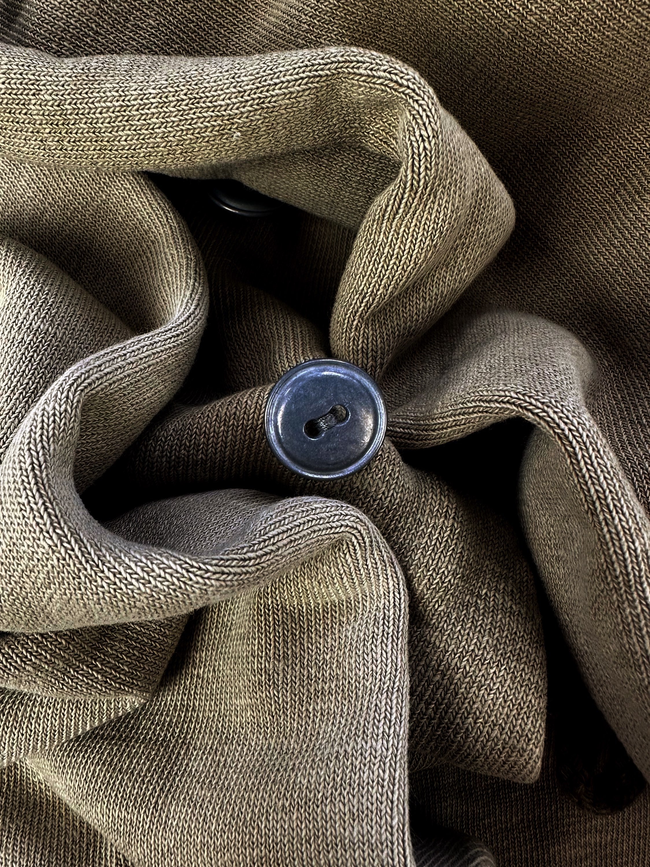 Kapital Tan Triple Button Wide Cut Hoodie