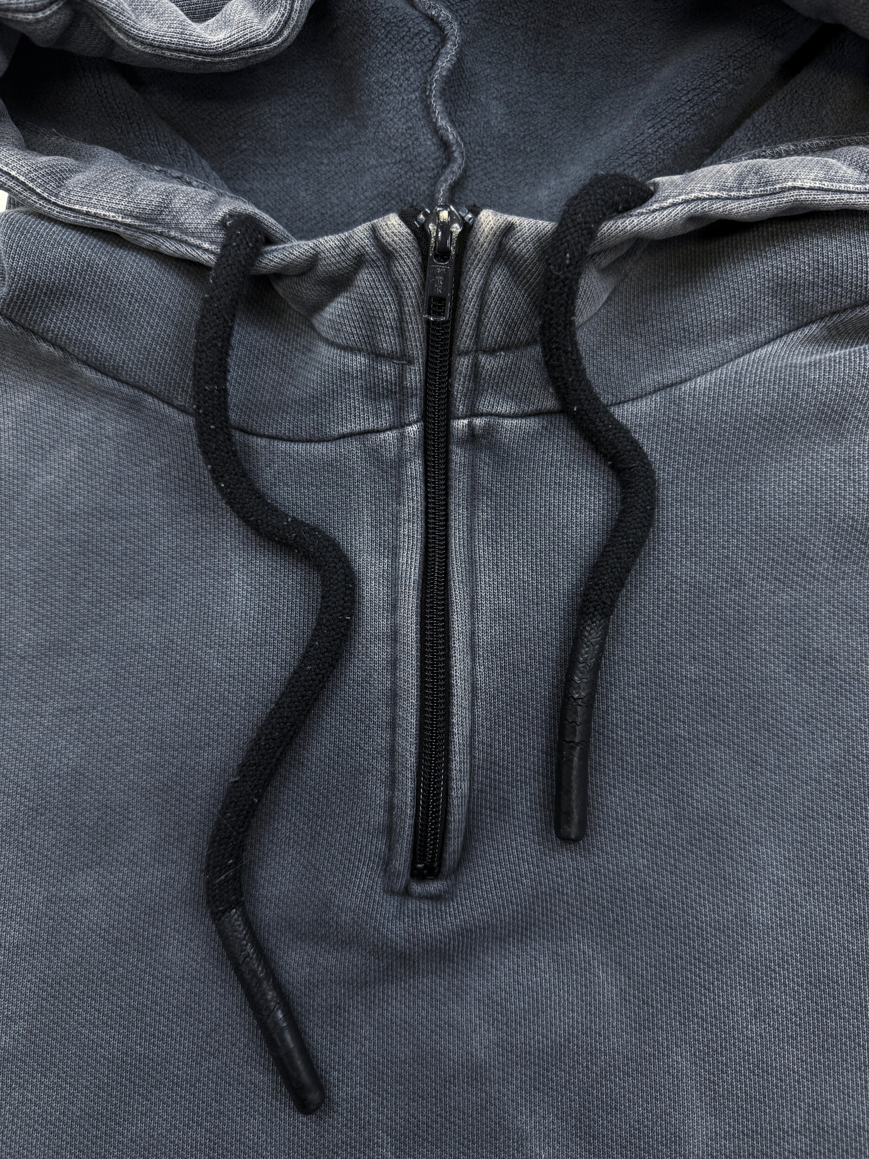 Yeezy Season 1 Quarter Zip Slate Blue Hoodie