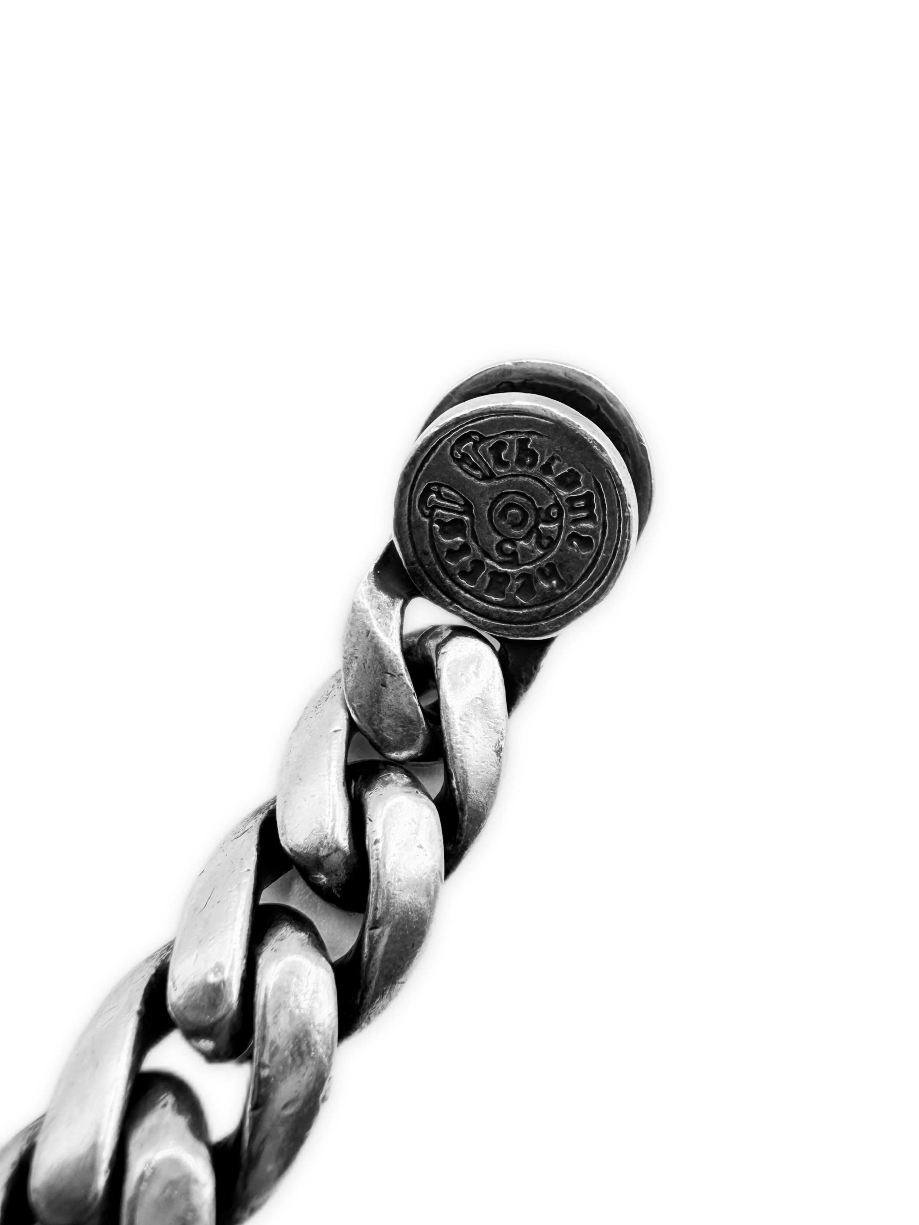 Chrome Hearts Cuban Link Plus Lobster Clasp 8 in Bracelet