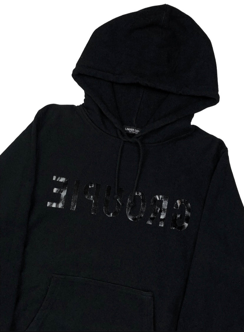 SS1999 Undercover “Relief” Groupie Metallic Graphic Hoodie