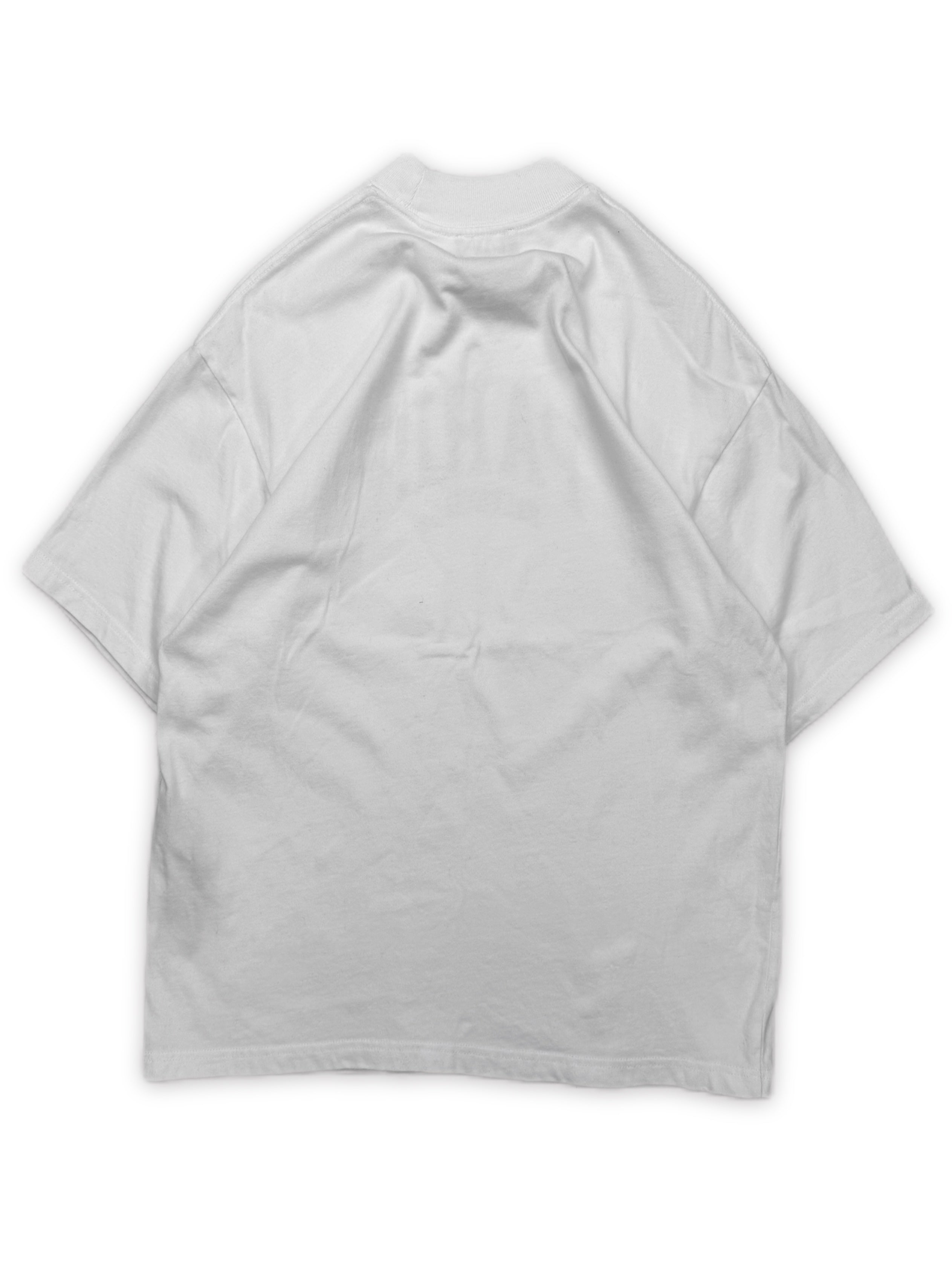 AW21 Balenciaga ‘Paris’ Collegiate Logo White Cropped T-Shirt