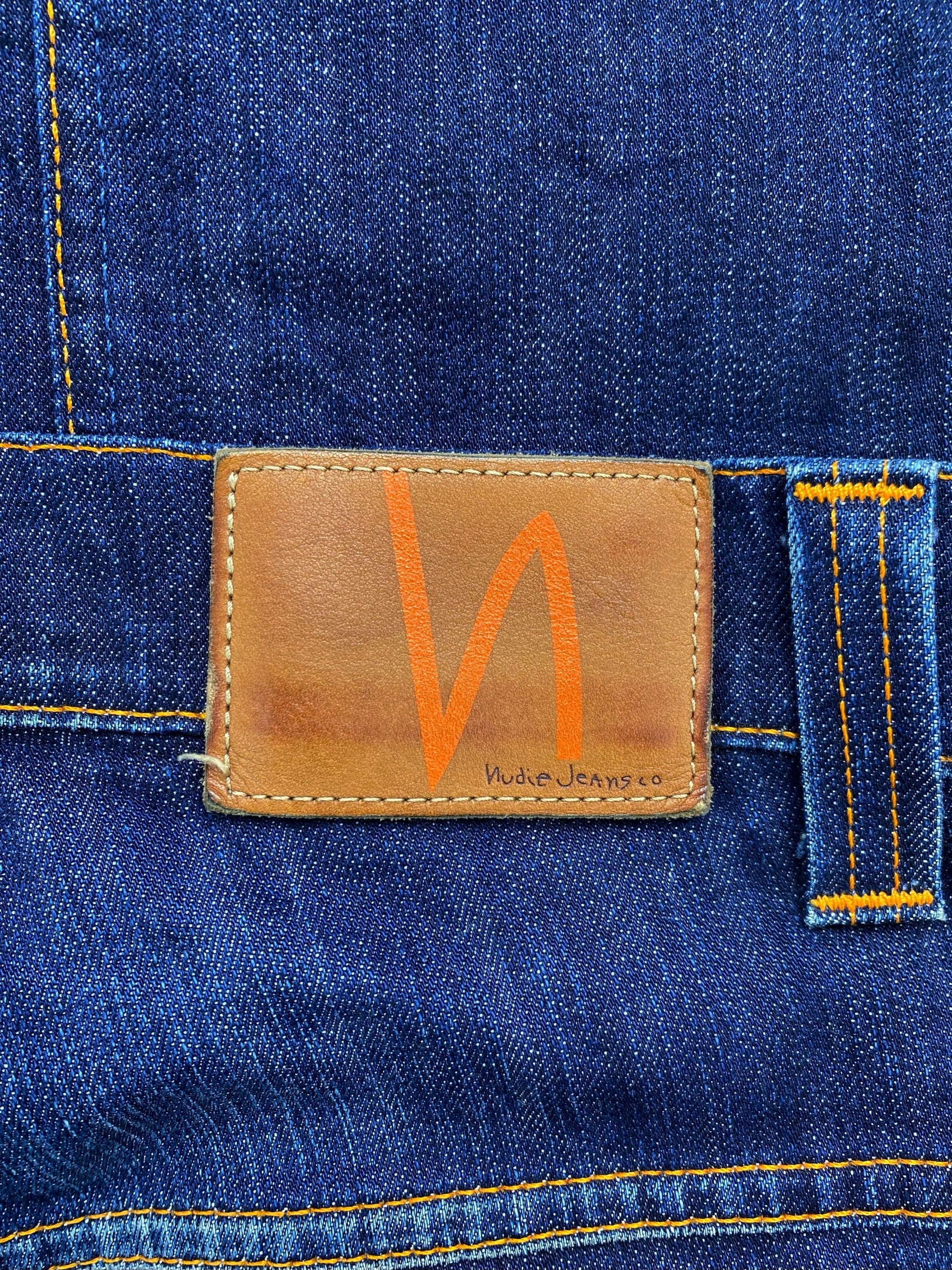 Nudie Jeans Raw Indigo Wash Denim Jeans