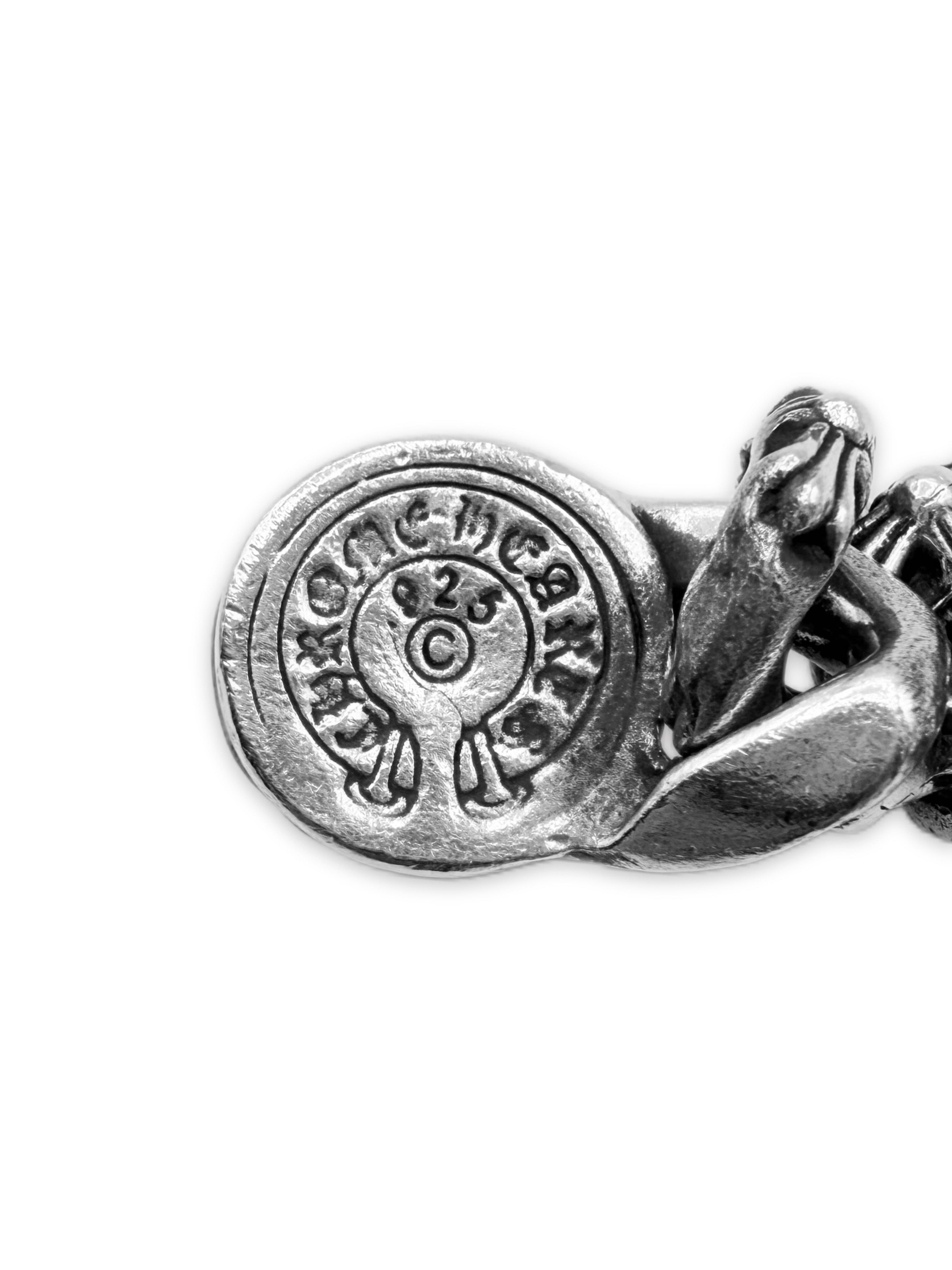 Chrome Hearts Extra Fancy Cuban Link Lobster Clasp Bracelet