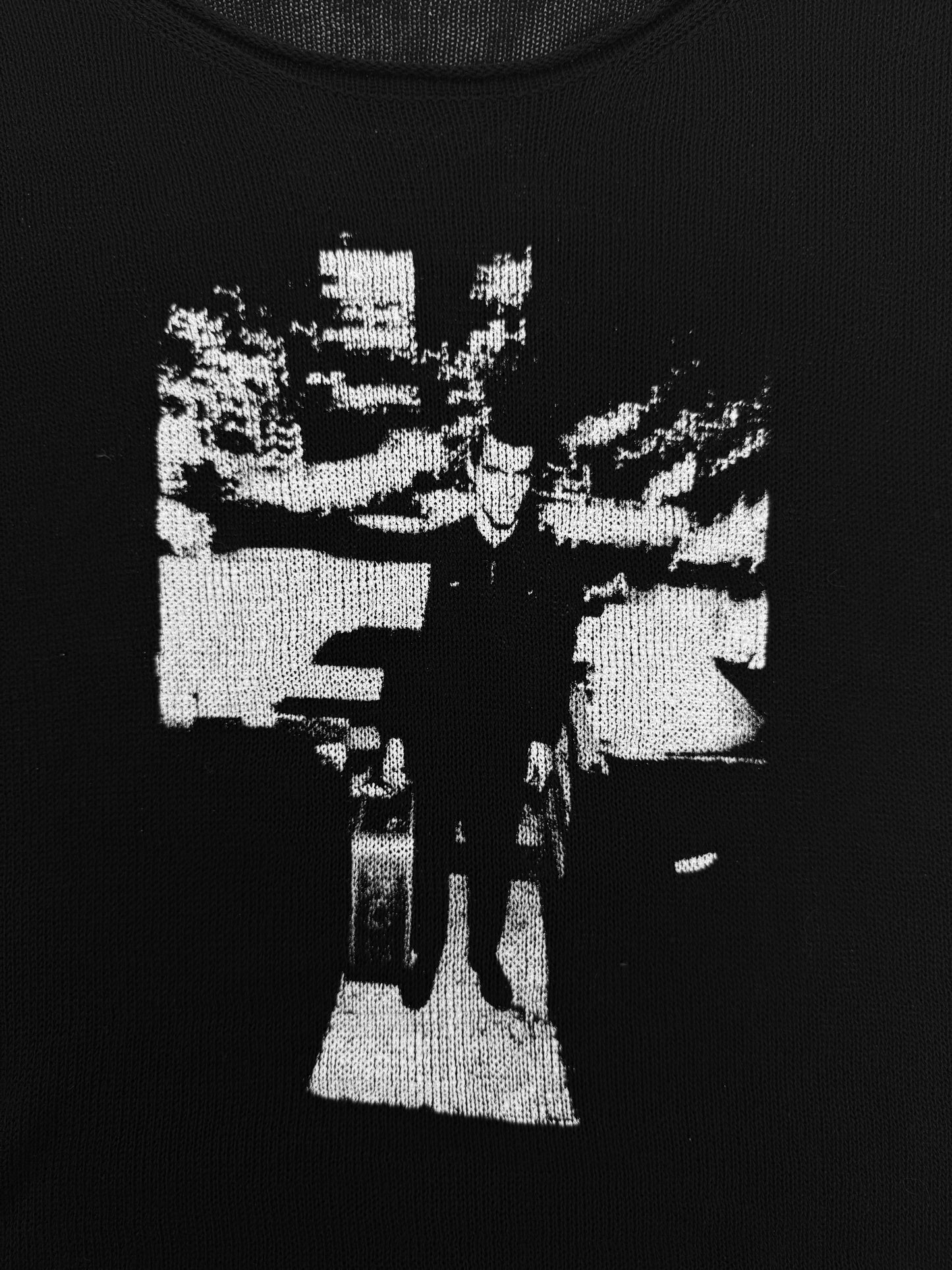 SS24 Enfants Riches Deprimes ‘Serial Killer Void’ Knit Cropped T-Shirt