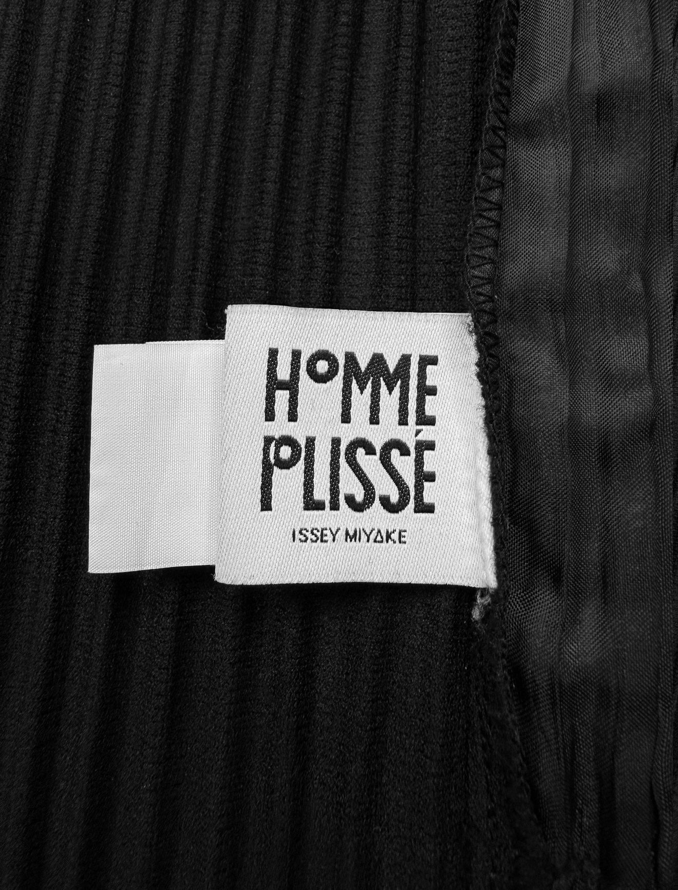 Issey Miyake Homme Plisse Black Pleated Cardigan
