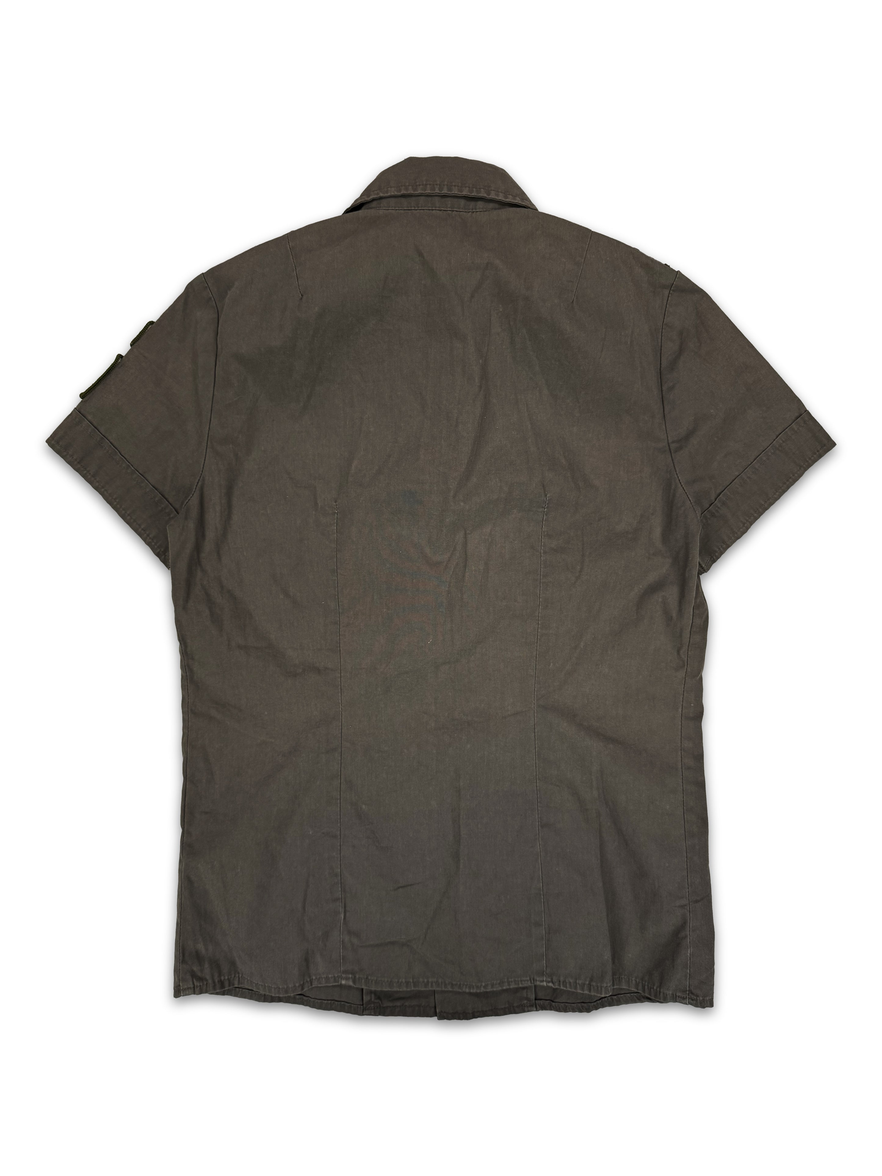 Hysteric Glamour ‘Show Girl’ Patched Short Sleeve Collared Shirt