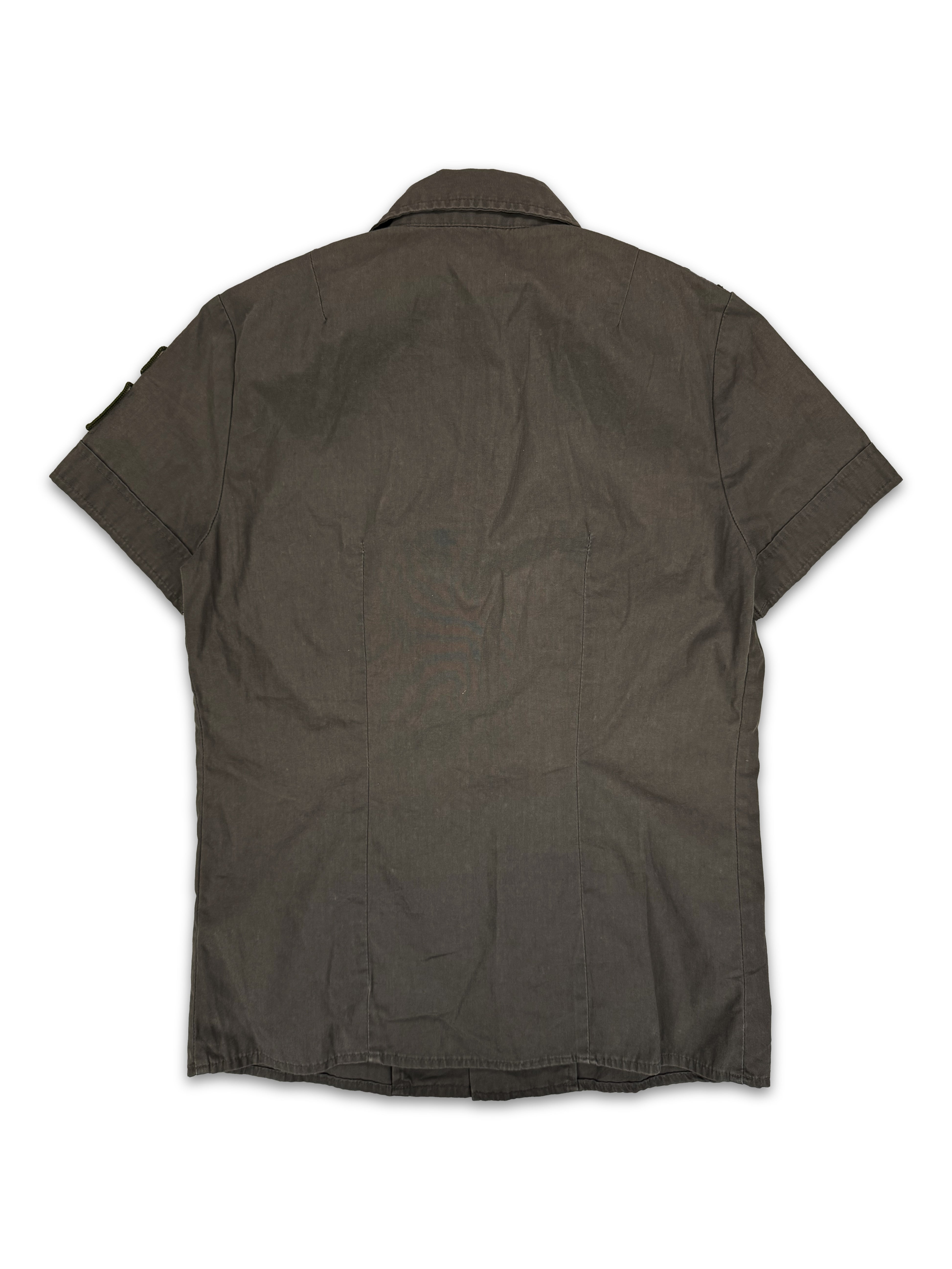 Hysteric Glamour ‘Show Girl’ Patched Short Sleeve Collared Shirt