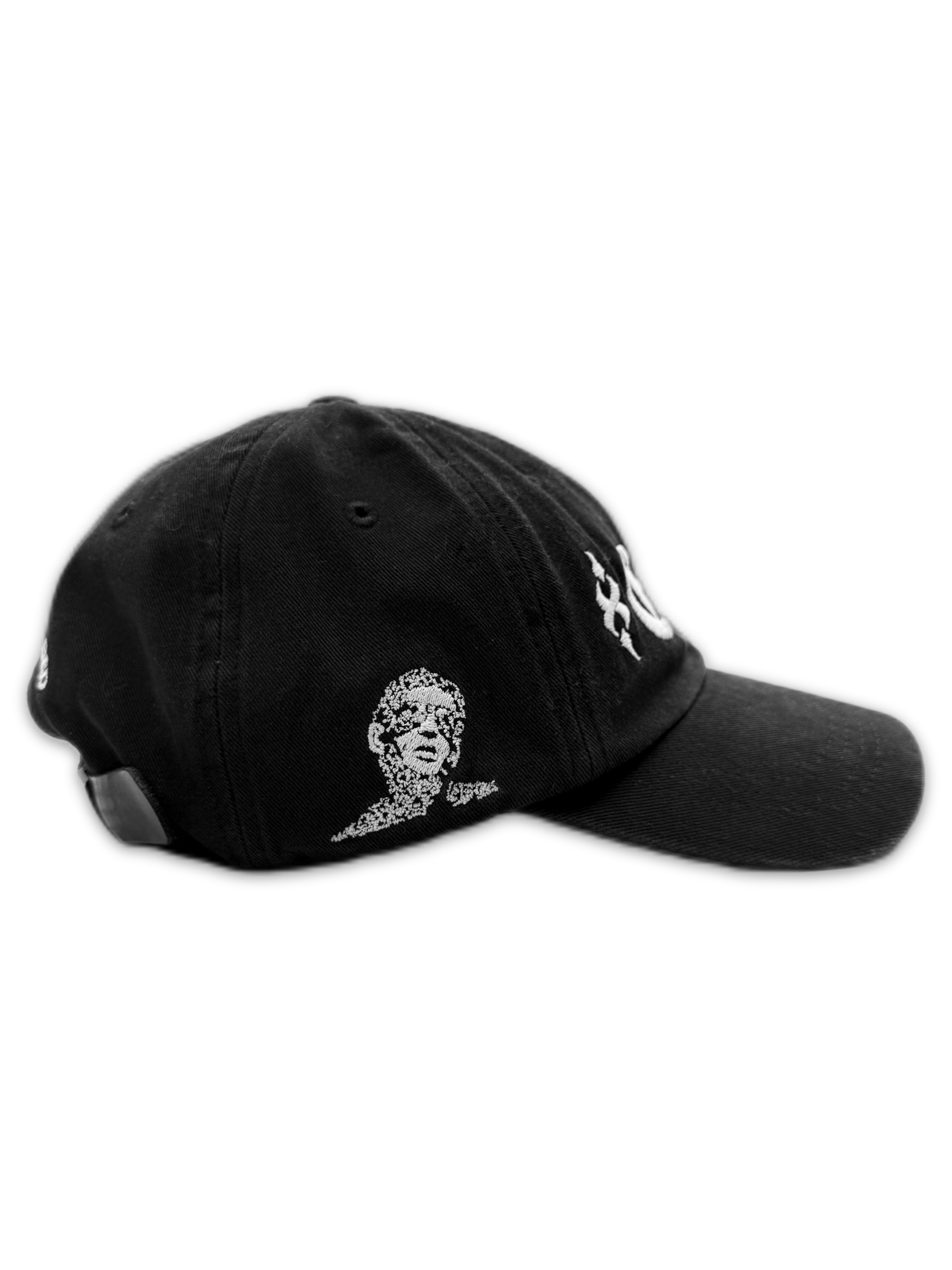 AW24 Enfants Riches Deprimes ‘Die in Bed’ Black Strap-back Hat