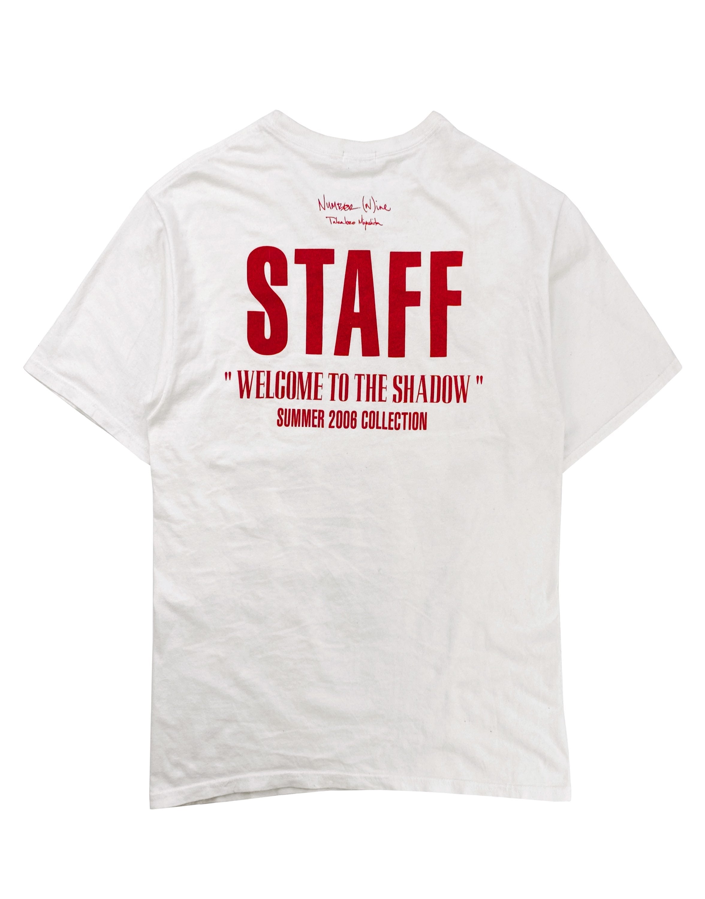 SS06 Number (N)ine ‘Fuck You’ Staff Exclusive Slogan T-Shirt