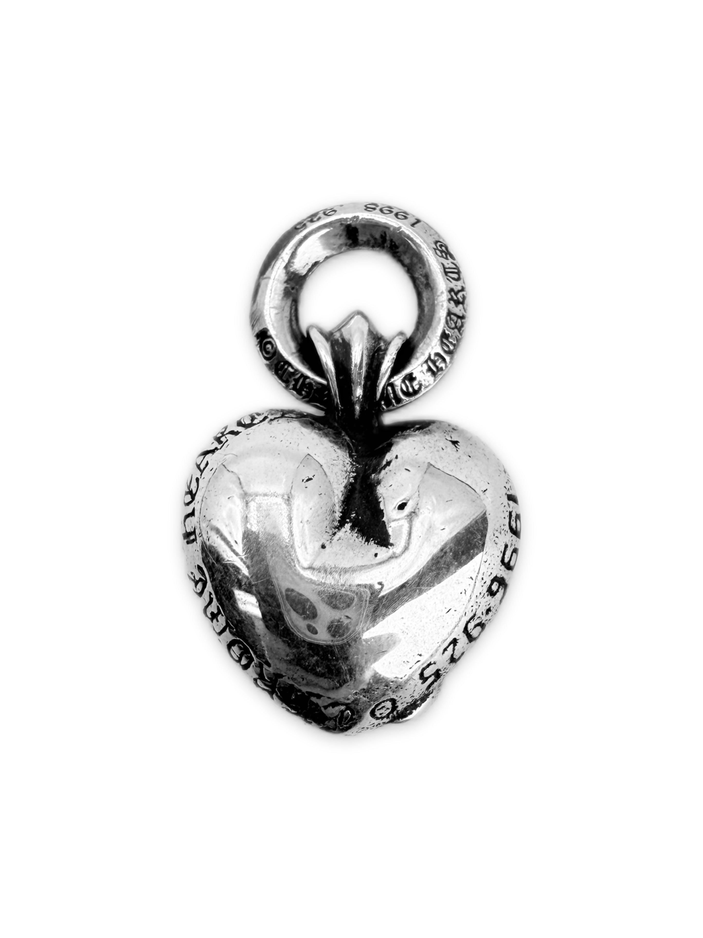Chrome Hearts Crying Heart .925 Silver Pendant