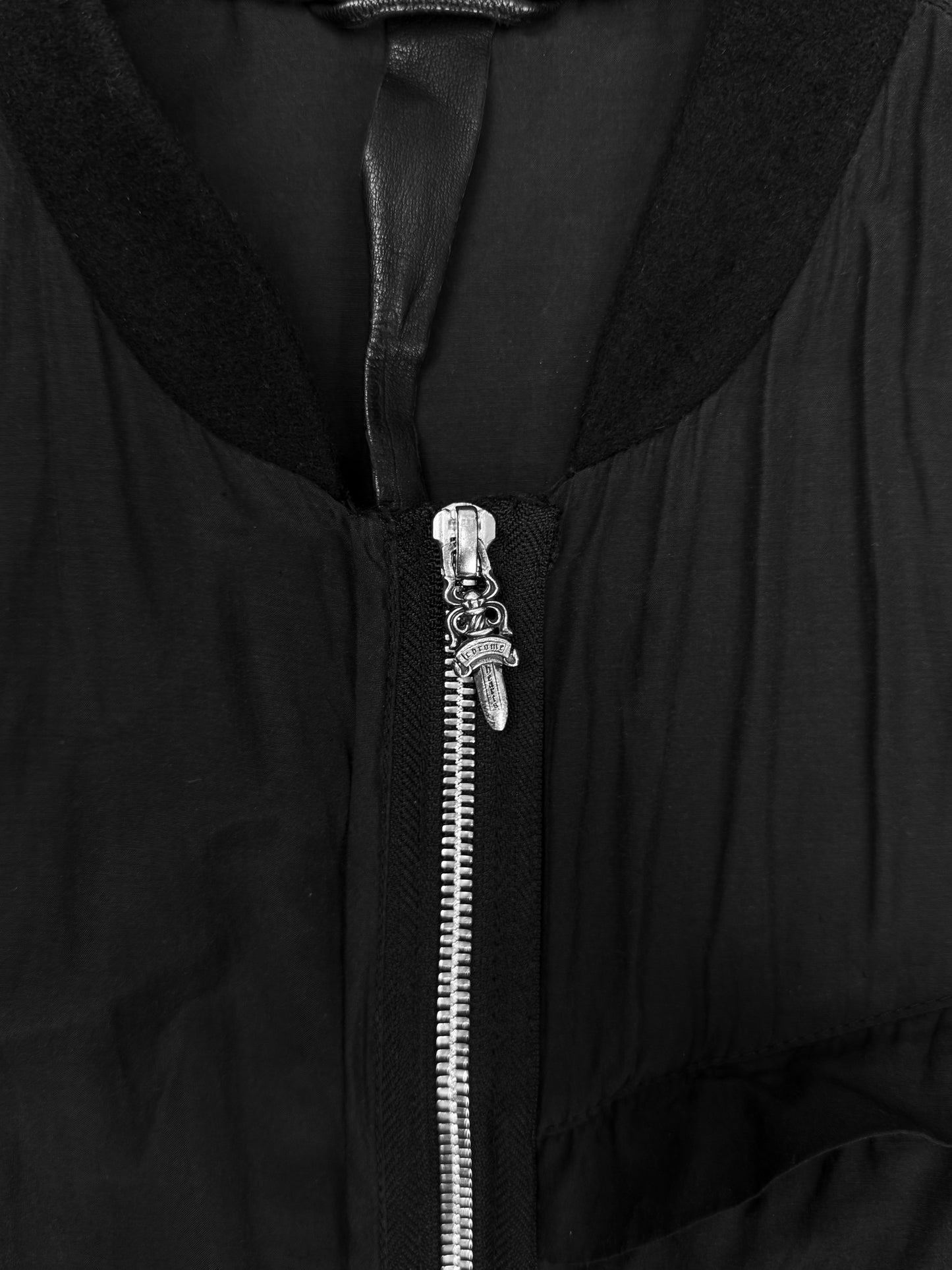 Chrome Hearts Silk Dagger Aviation Flight Bomber Jacket