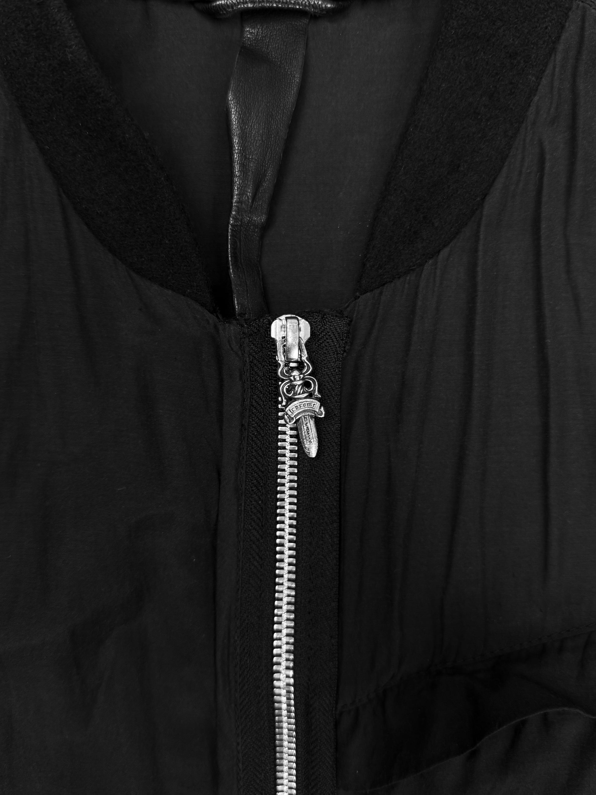 Chrome Hearts Silk Dagger Aviation Flight Bomber Jacket