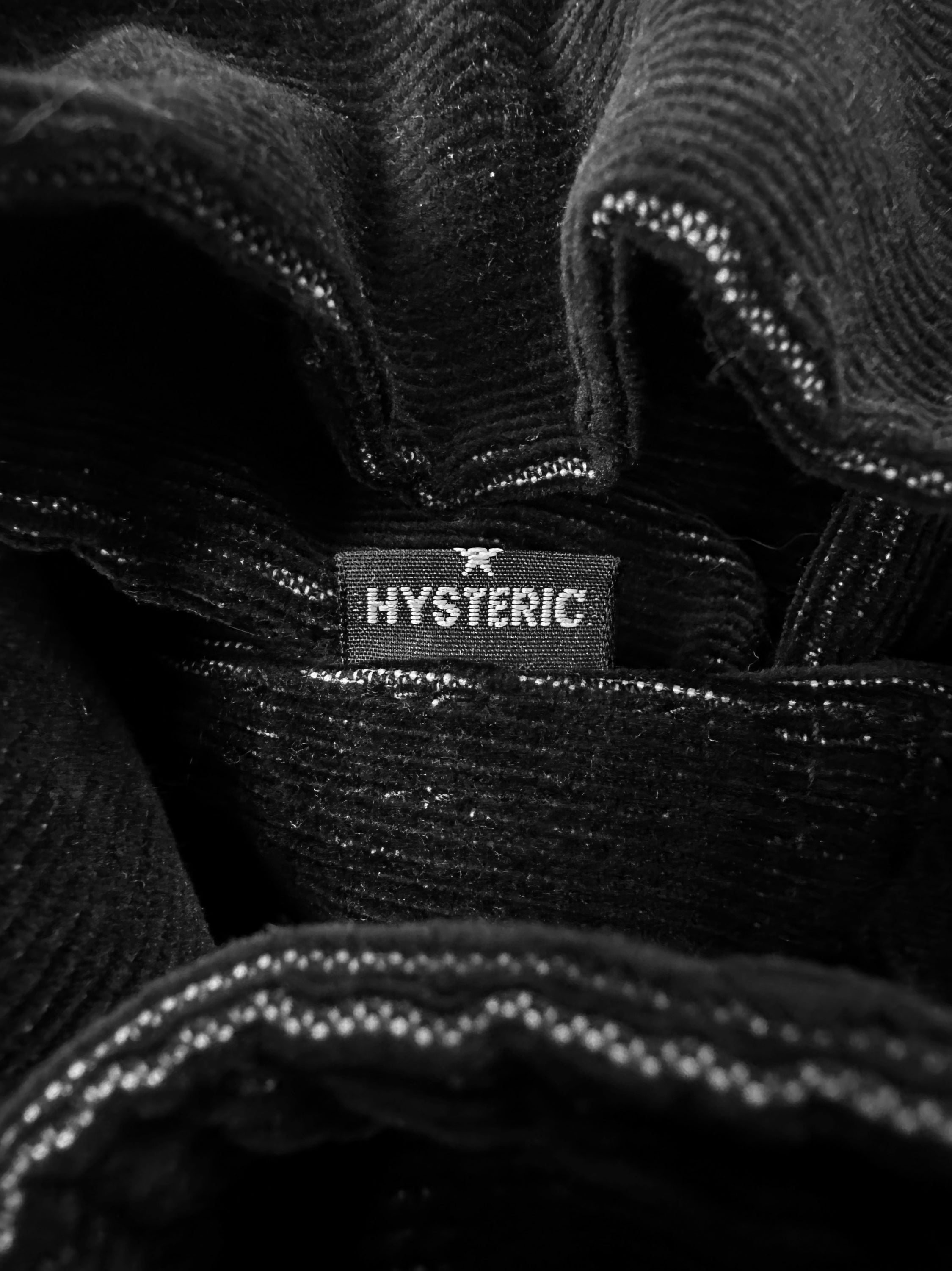 00s Hysteric Glamour Black Corduroy Pants