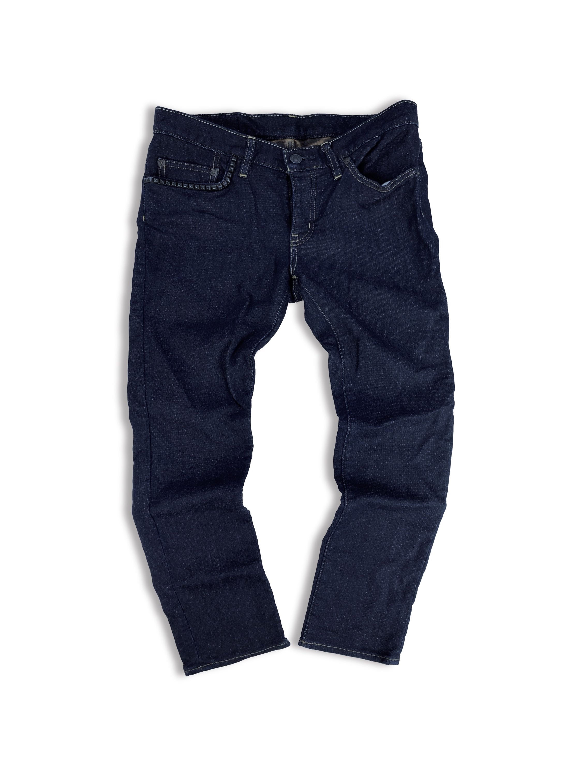 00s Hysteric Glamour Indigo Wash Studded Denim