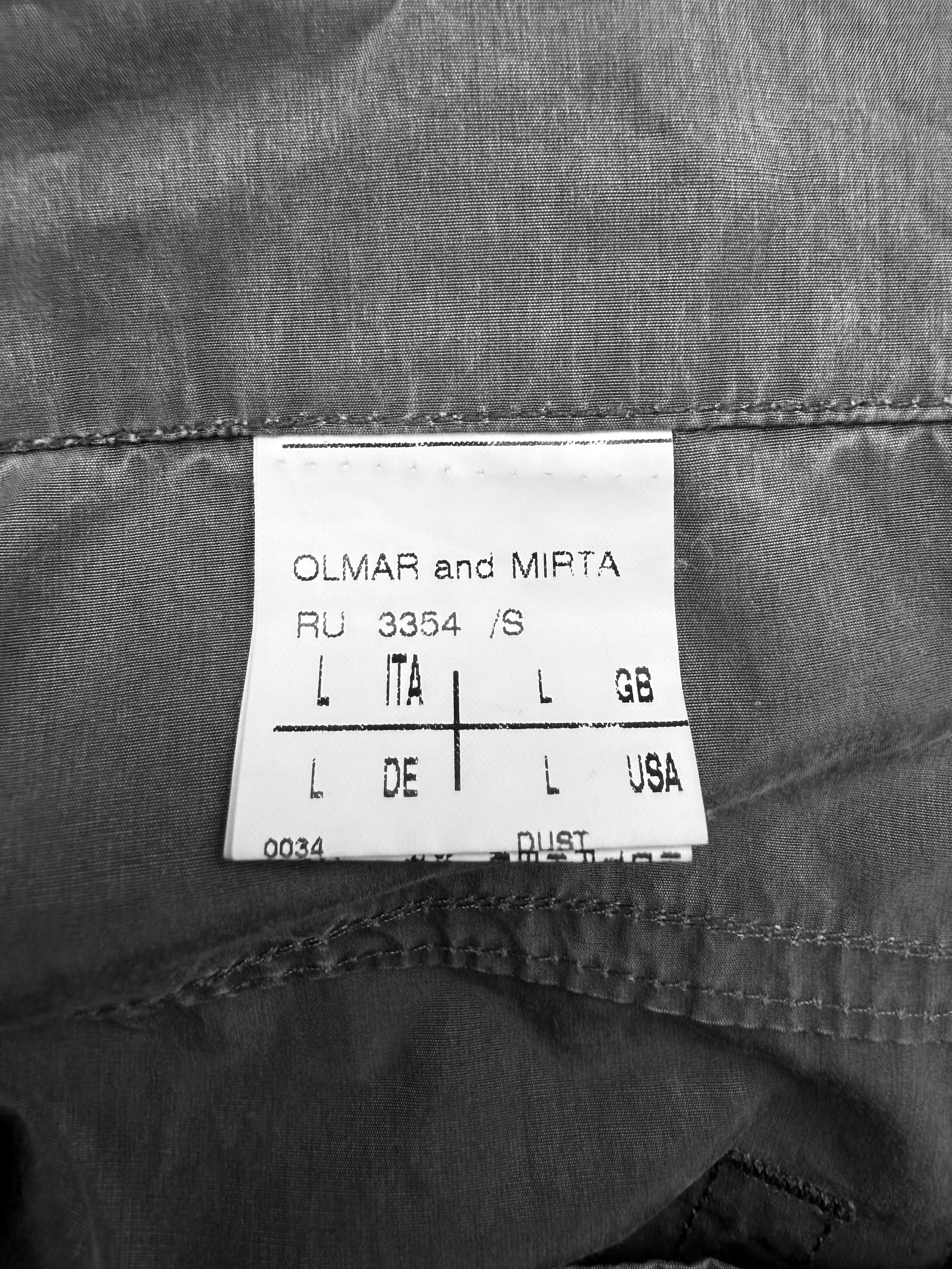 Rick Owens Olmar &amp; Mirta Era Grey Boot Cut Pants
