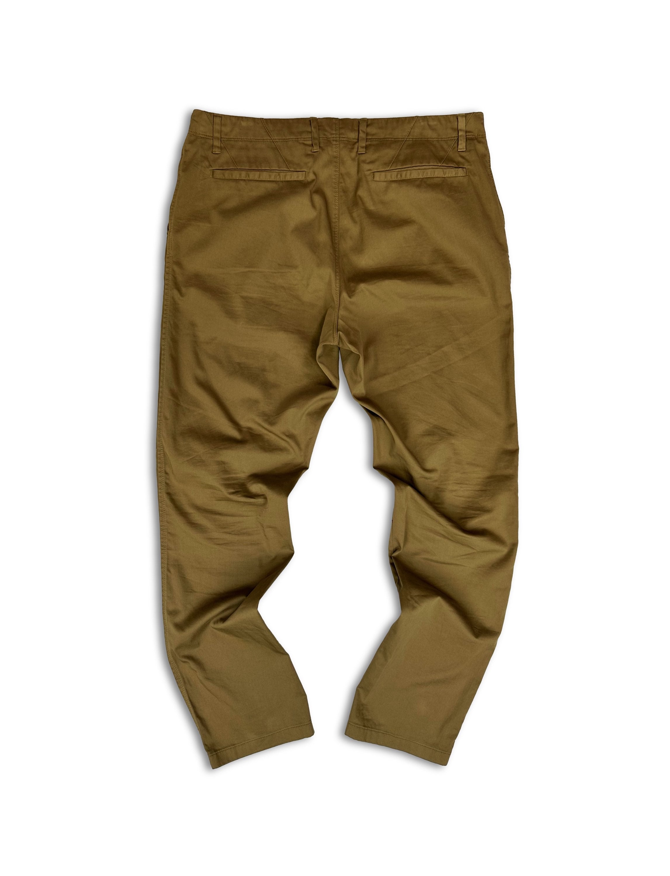 Acne Studios Tan Light Weight Slit Pocket Pants