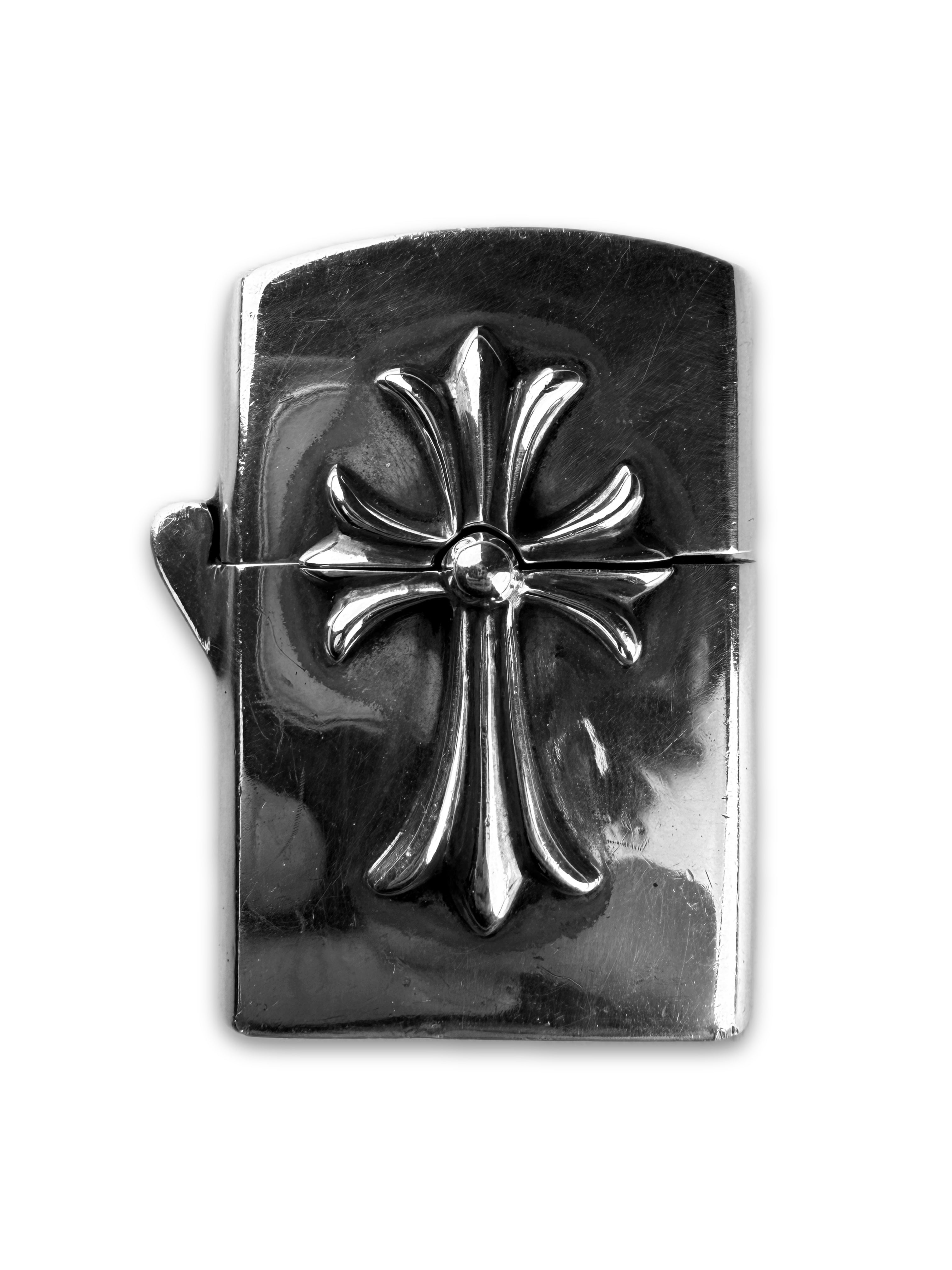 Chrome Hearts New York Exclusive ‘Fuck You’ Silver Zippo Lighter