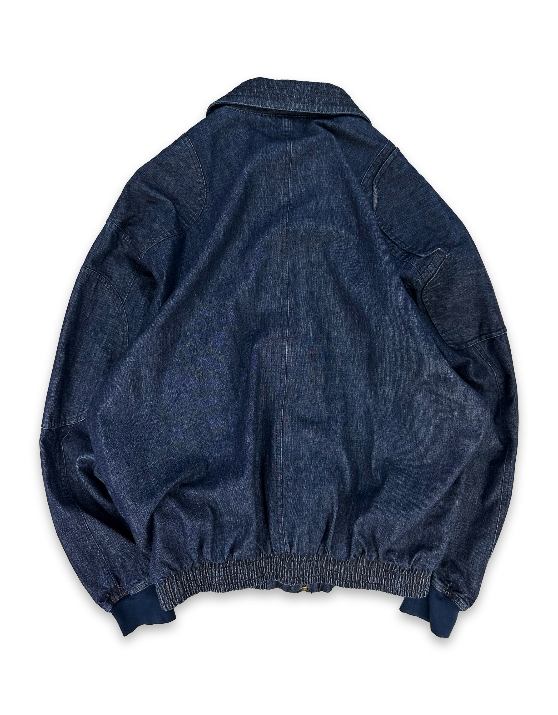 AW86 Katharine Hamnett ‘Diamond’ Pocket Re-edition Denim Cargo Jacket