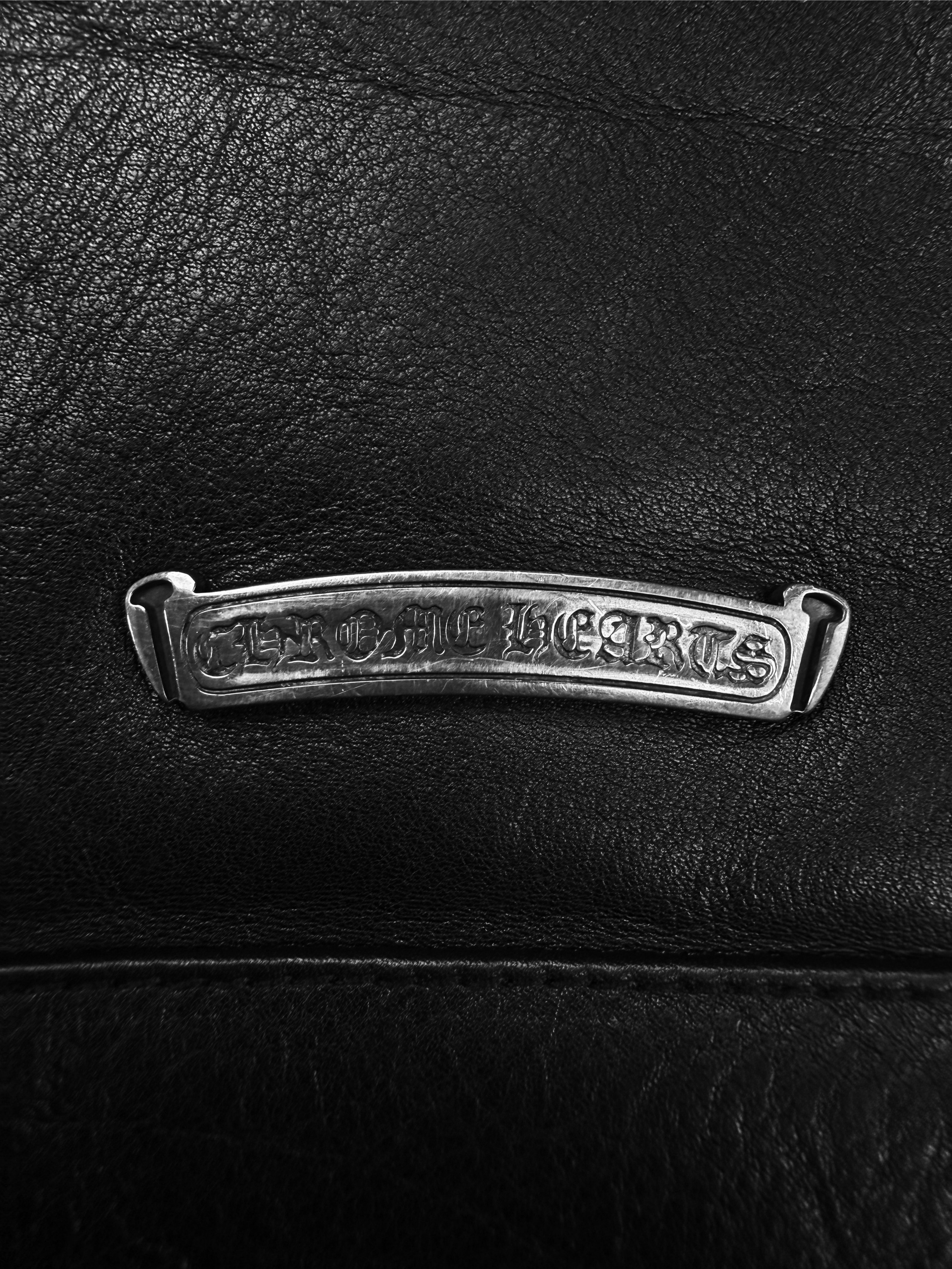 Chrome Hearts ‘Lady Lynn’ Black Leather Cross Hand Bag