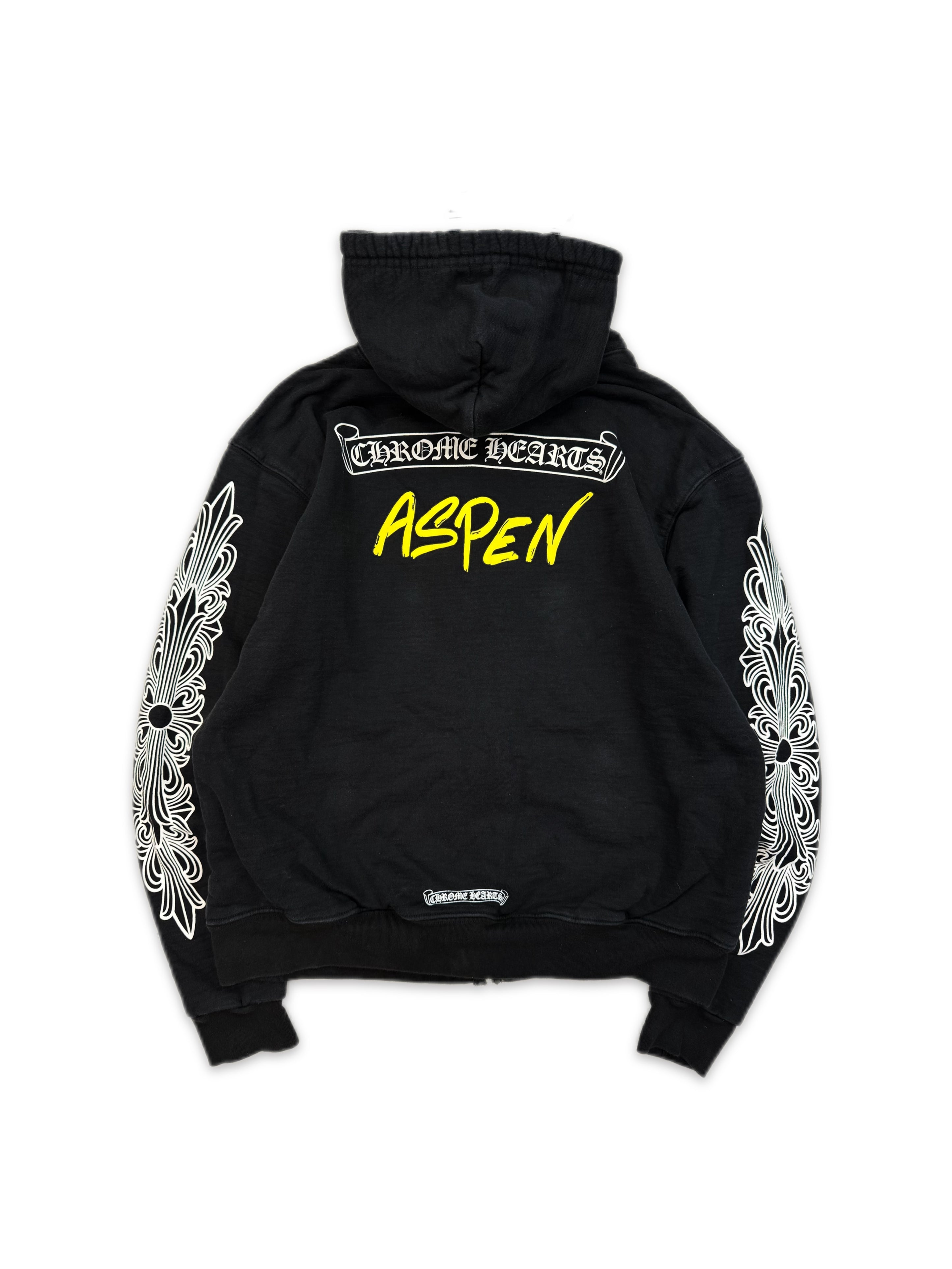 Chrome Hearts Aspen Exclusive Thermal Dagger Zip-up Hoodie