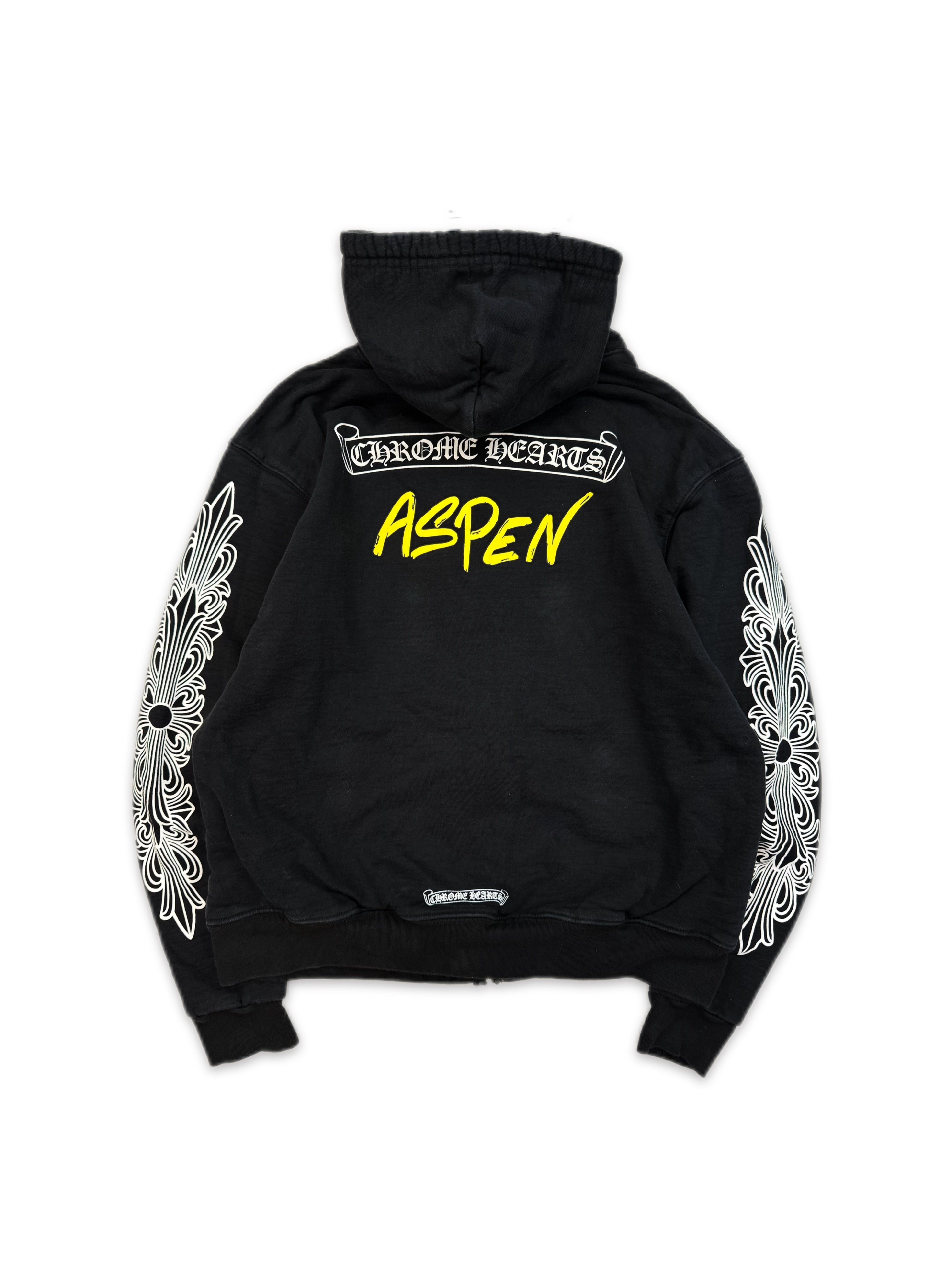 Chrome Hearts Aspen Exclusive Thermal Dagger Zip-up Hoodie