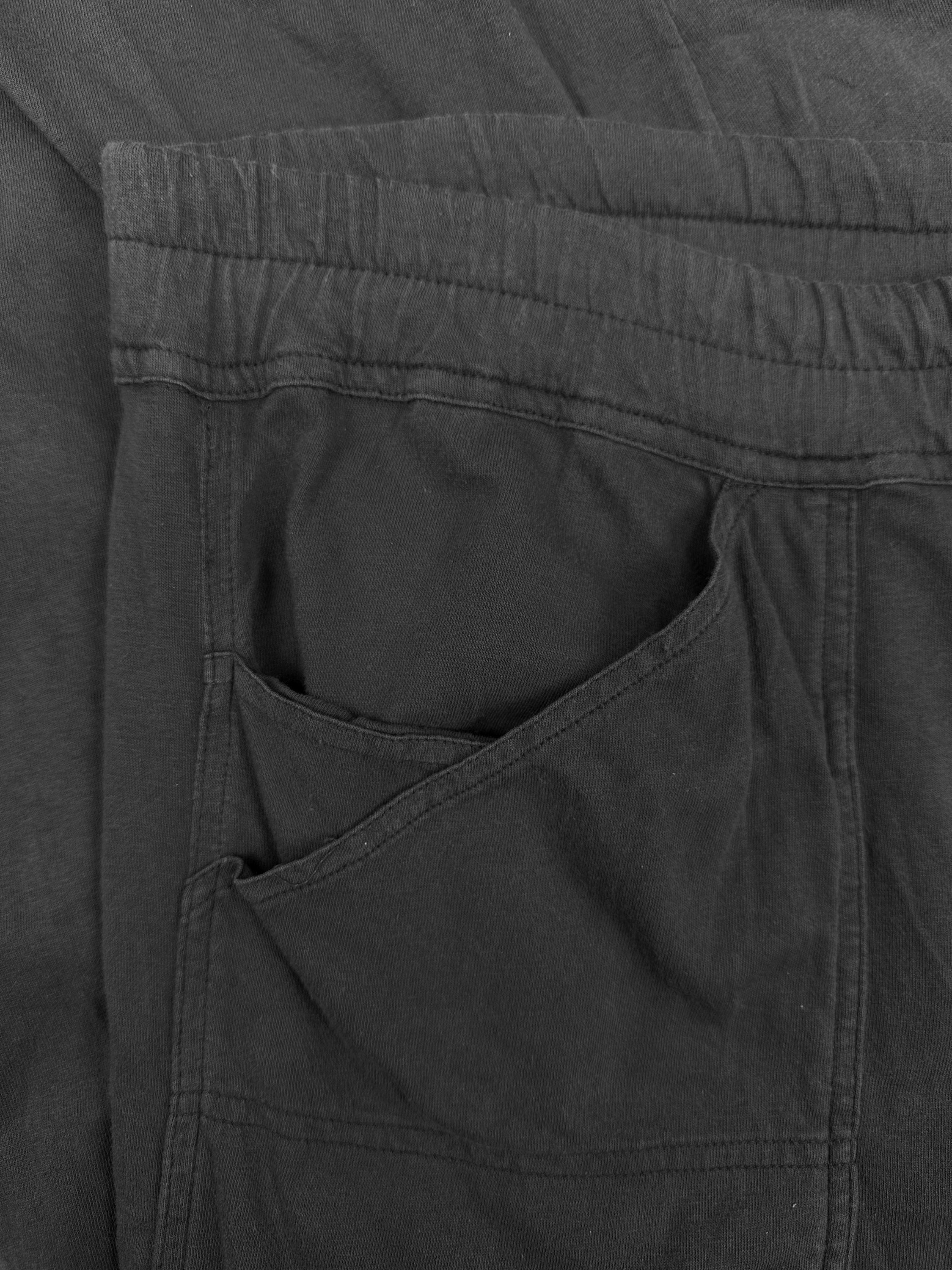 Rick Owens ‘Berlin’ Drop Crotch Dark Grey Sweat Pants