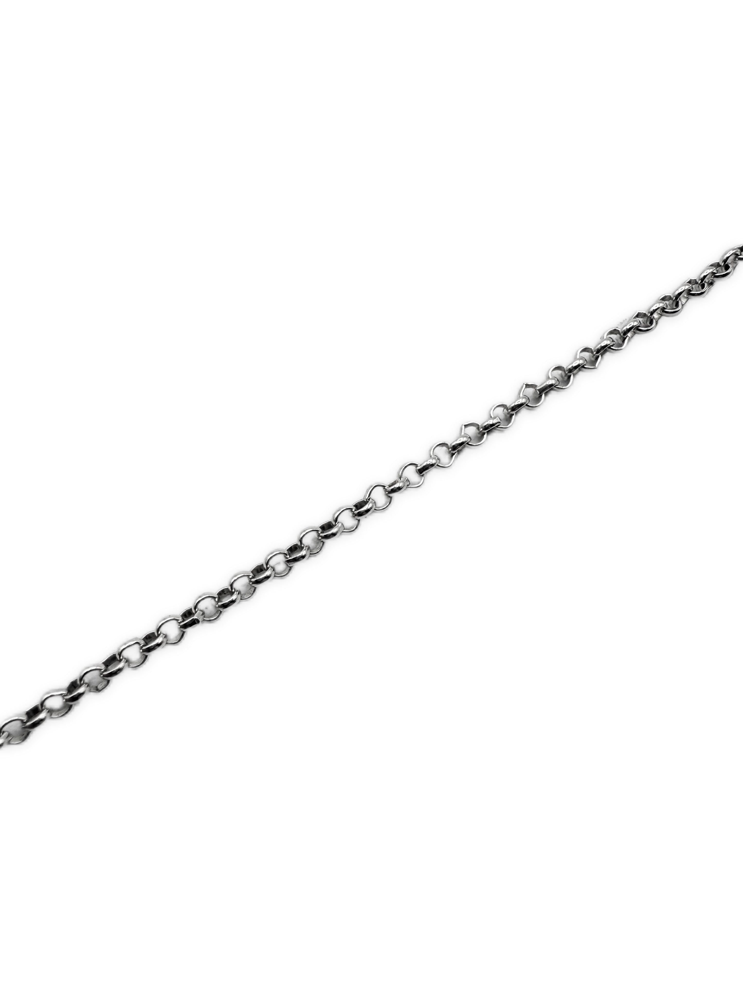 Chrome Hearts 20 in Roll Chain .925 Silver Necklace