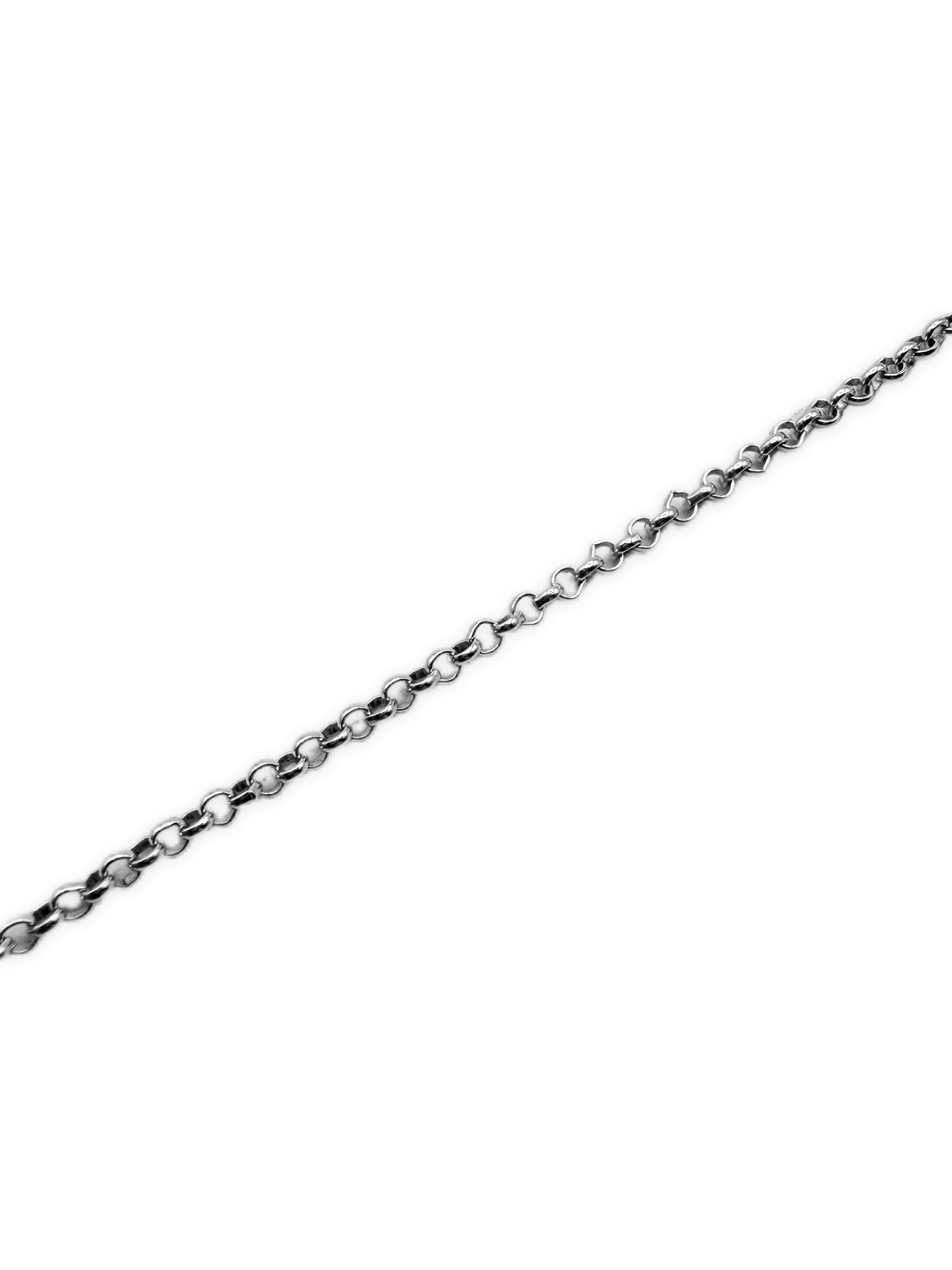 Chrome Hearts 20 in Roll Chain .925 Silver Necklace