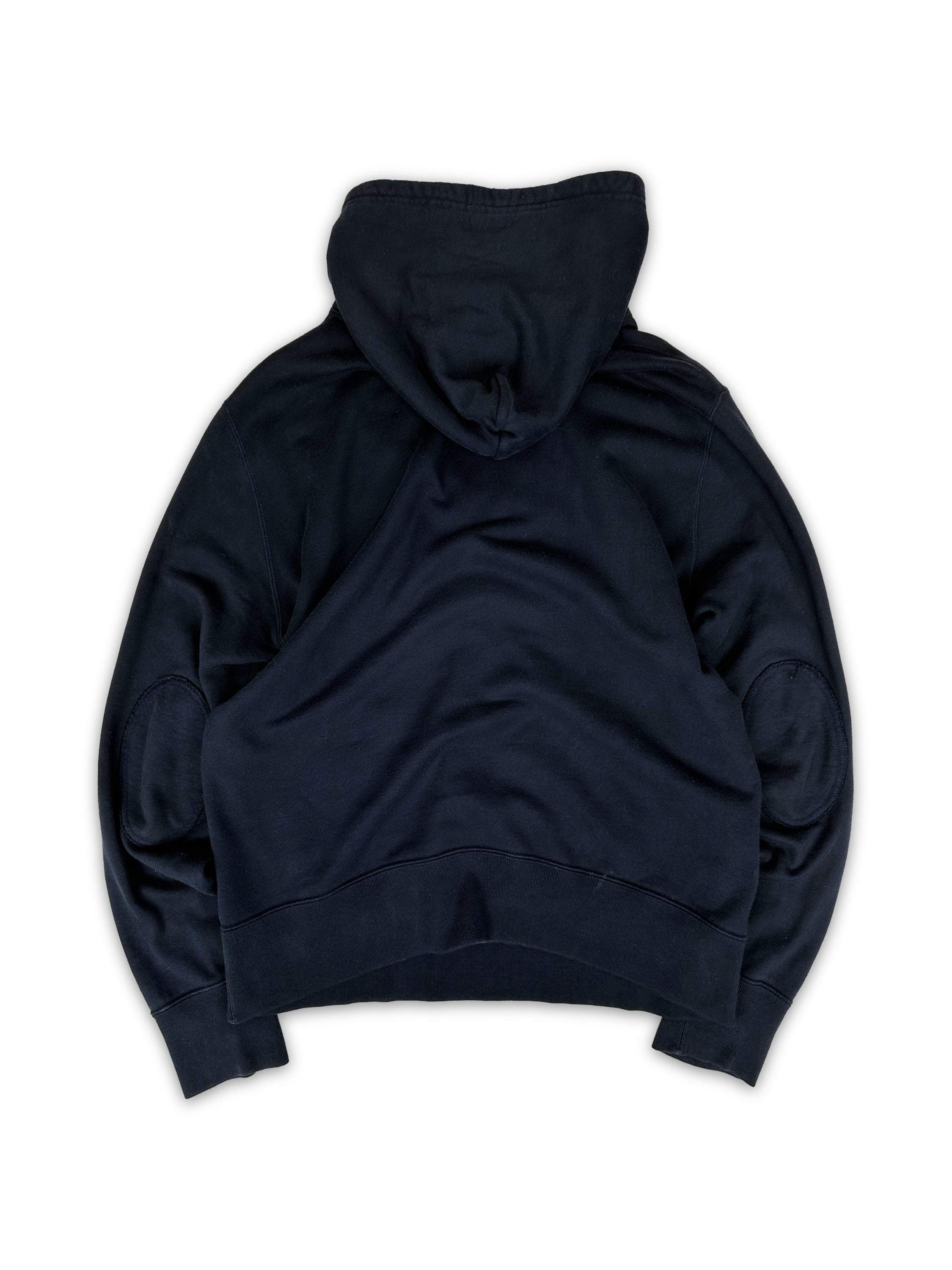 00s Number (N)ine ‘Gotham City’ Navy Blue Slogan Hoodie