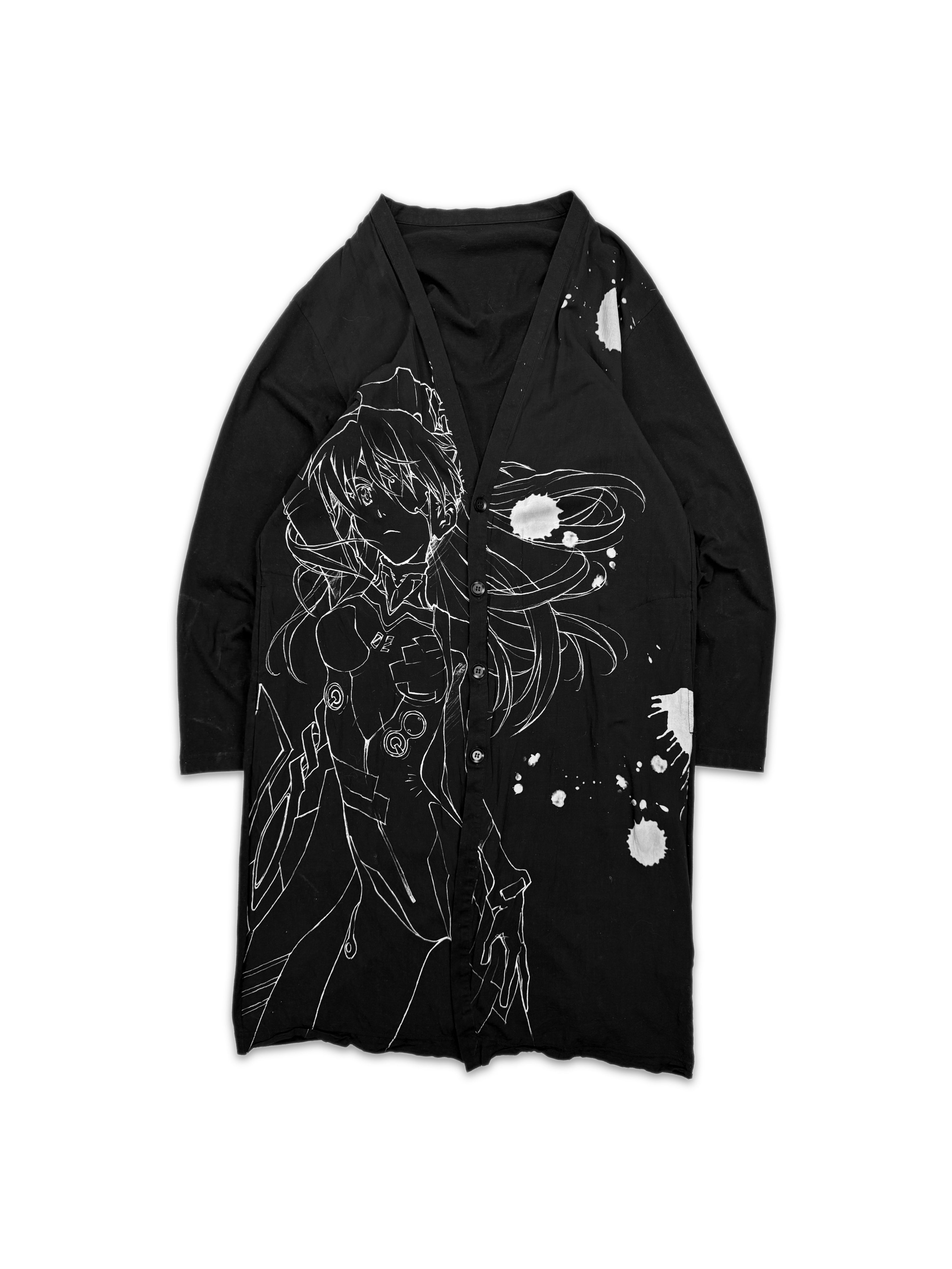 AW21 Ground Y x Evangelion ‘Rei Ayanami’ Full Length Cardigan