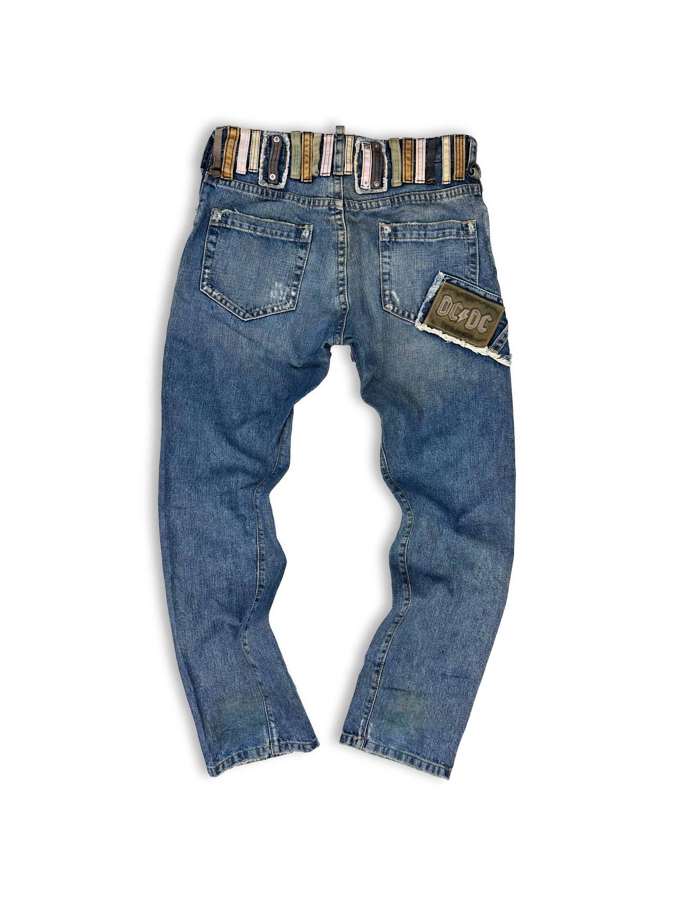 SS05 DSquared2 ‘36 Belt Loop’ DC/DC Lightwash Denim