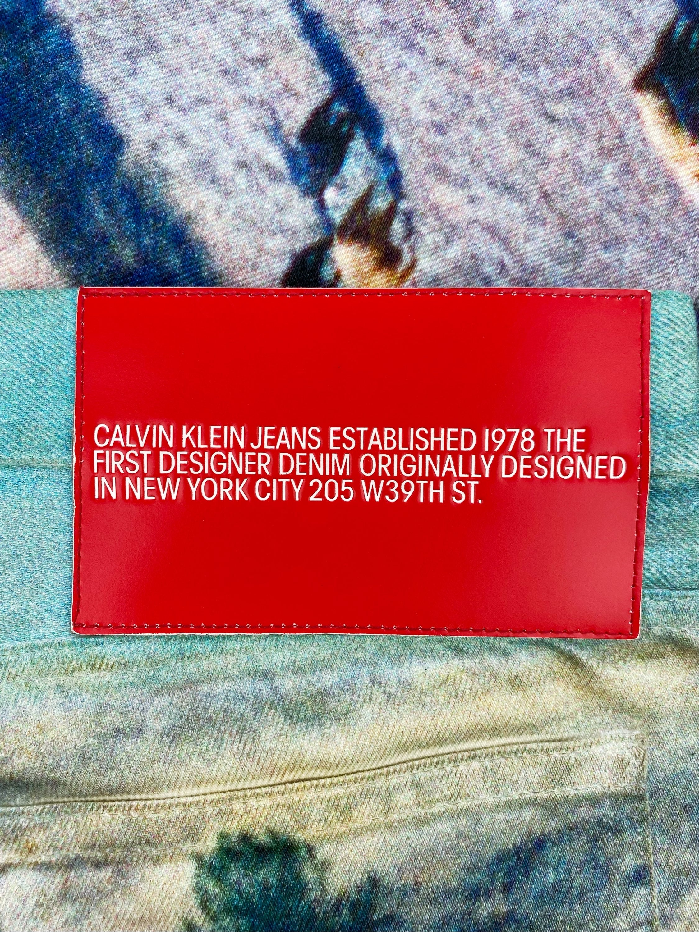 Calvin Klein 205W39NYC by Raf Simons Landscape Western Denim