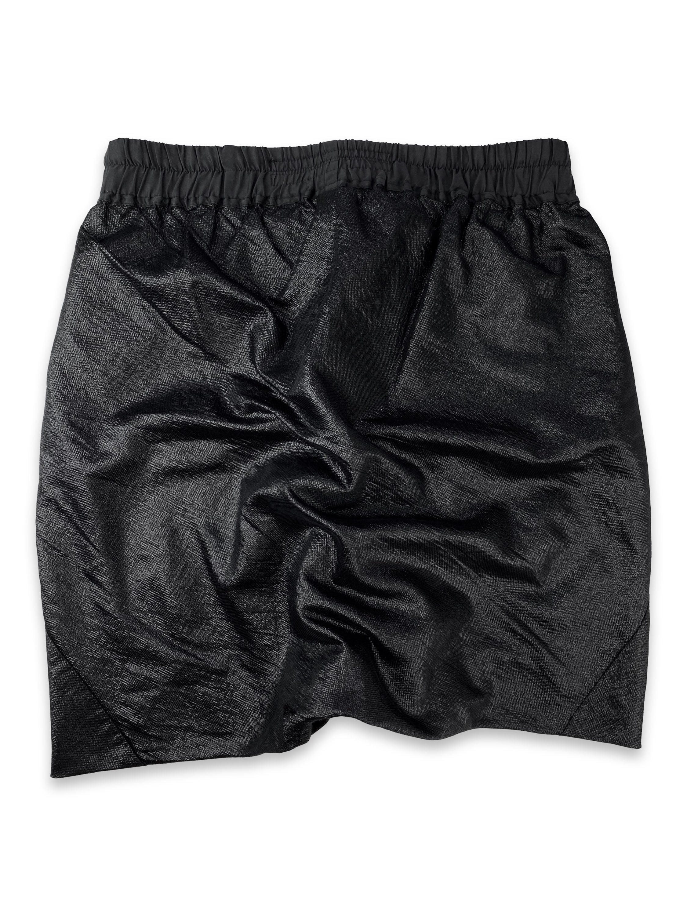 SS13 Rick Owens ‘Island’ Drop Crotch Drawstring Nylon Shorts