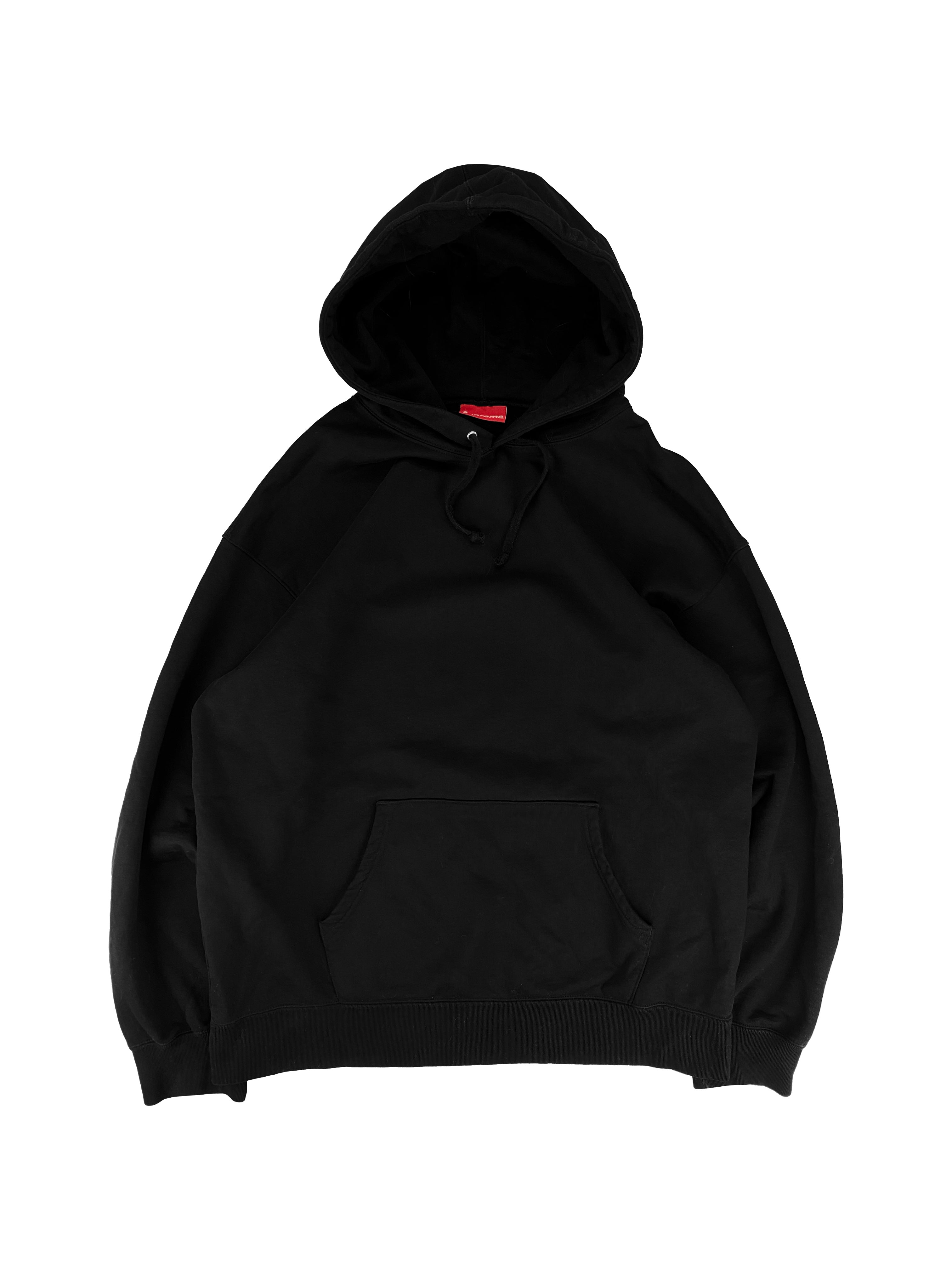 Supreme Swarovski Crystal Cursive Logo Heavyweight Hoodie