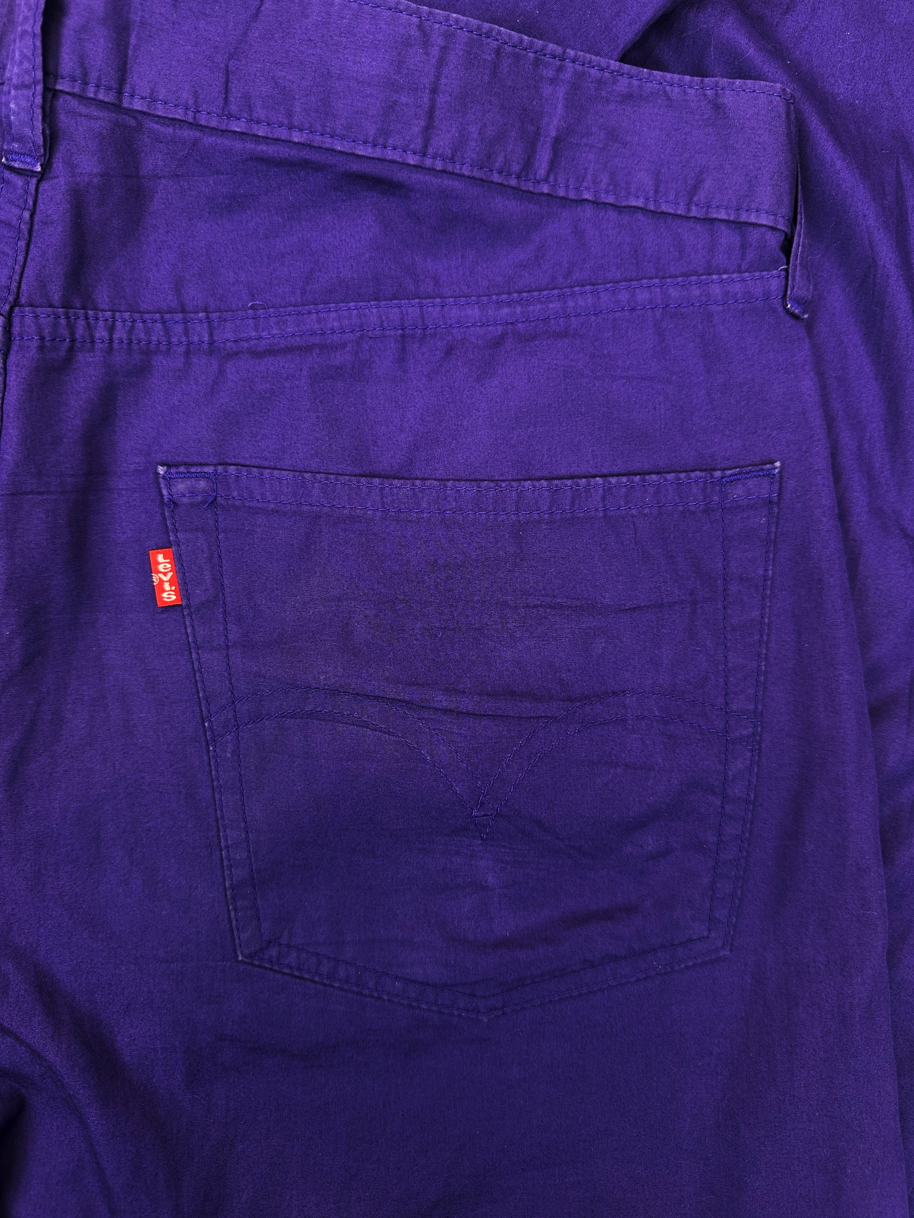 SS02 Junya Watanabe Poem ‘Companion’ Purple Boot Cut Pants